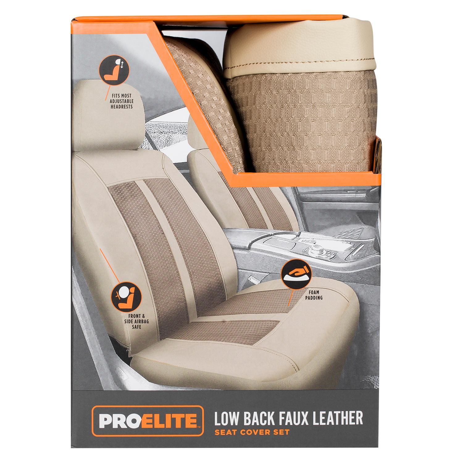 ProElite Kingston Seat Cover 2 Piece