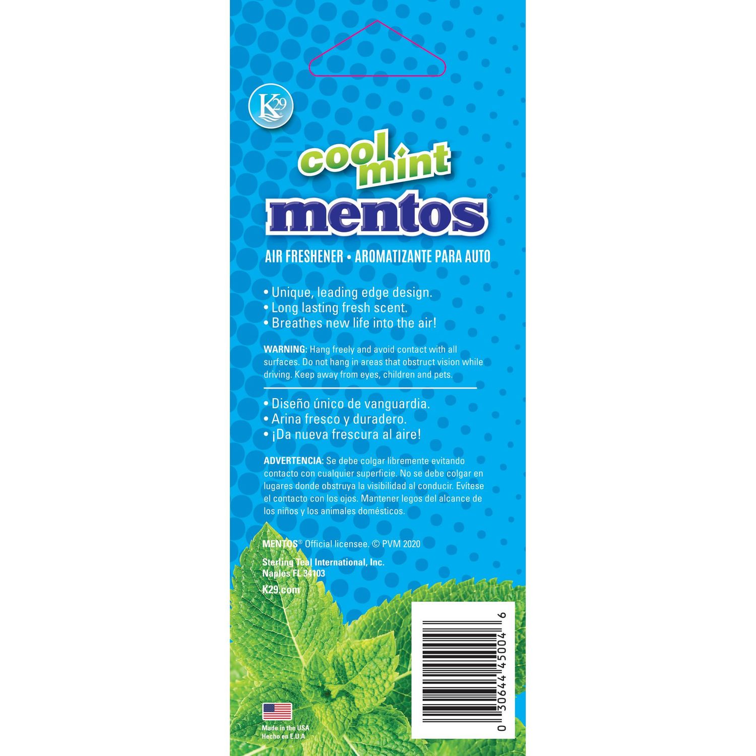 Mentos Cool Mint Air Freshener