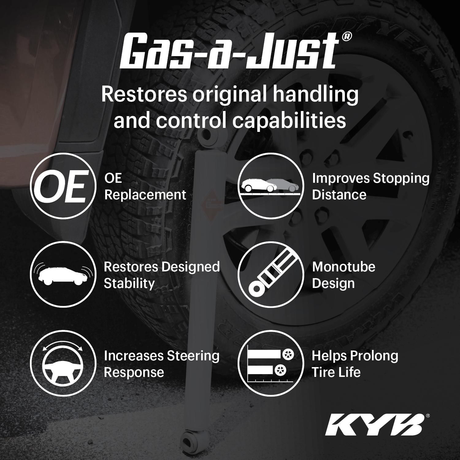KYB Gas-a-Just Shock 5530012