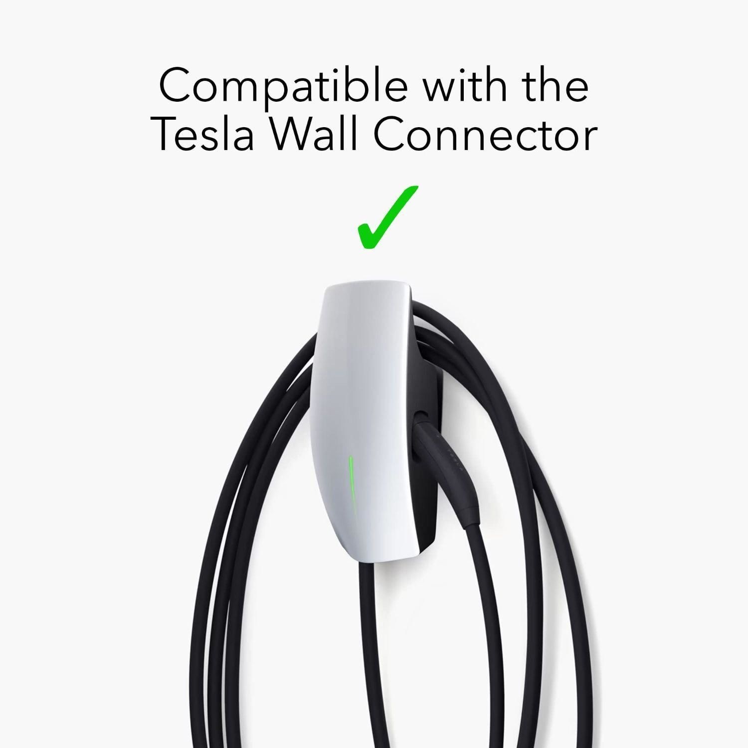 Black tesla on sale wall charger