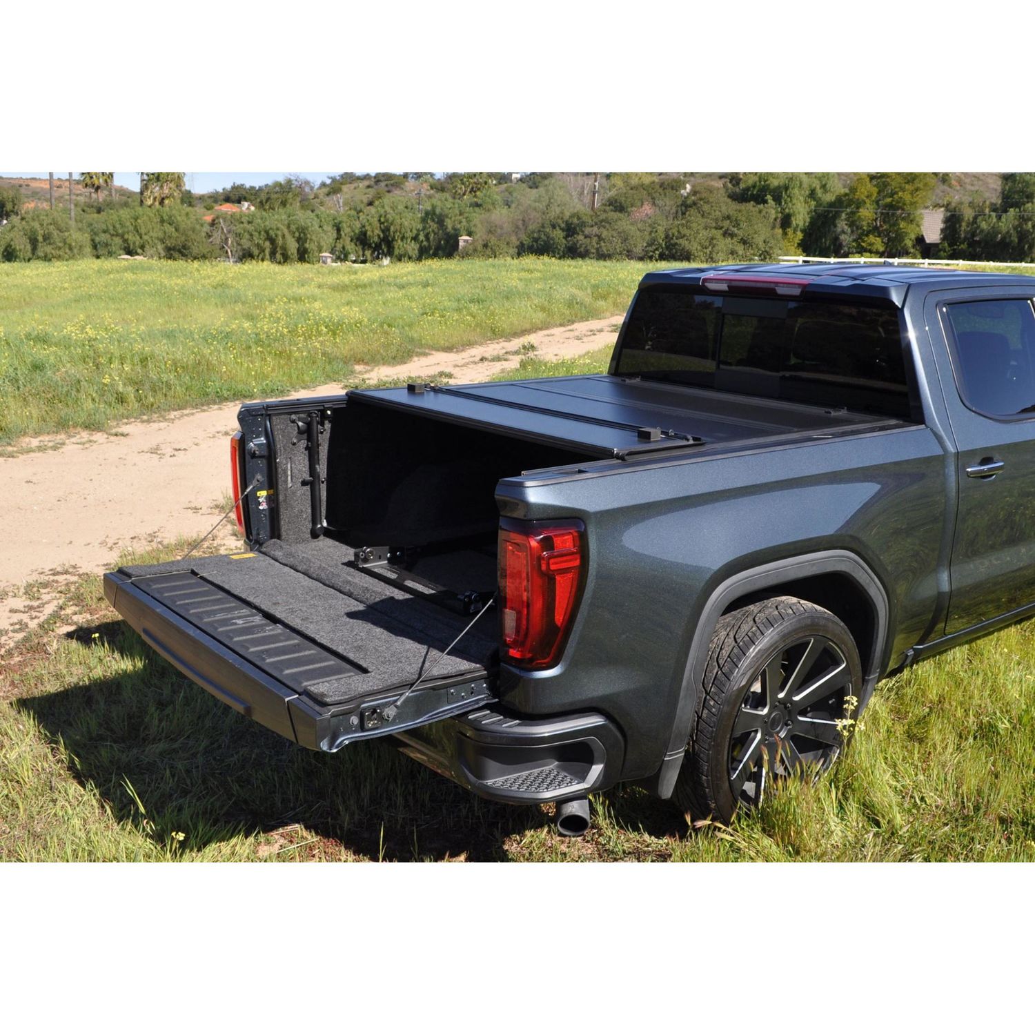LEER Hard Quad-Fold Tonneau Cover 650289