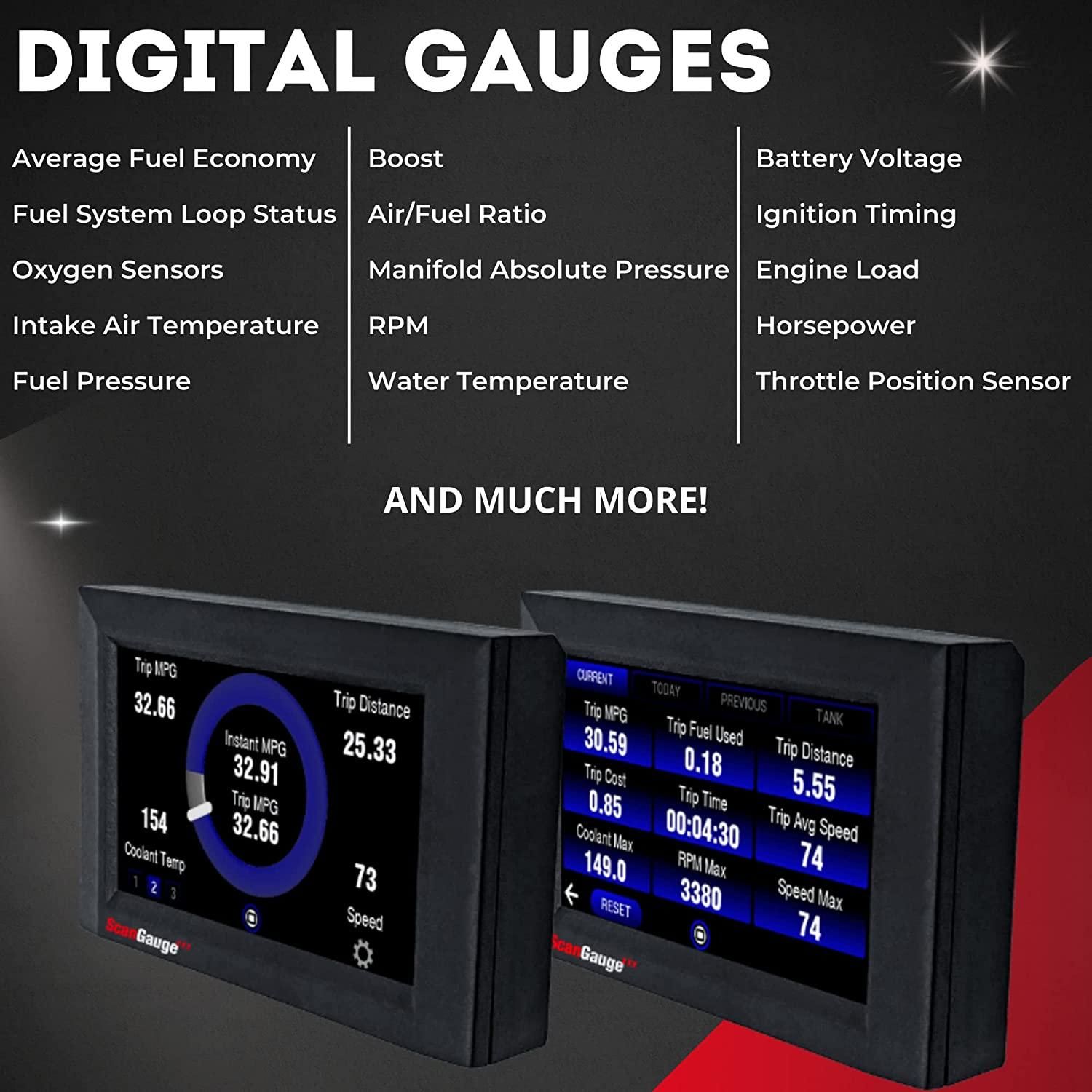ScanGauge lll Compatible with All OBDll