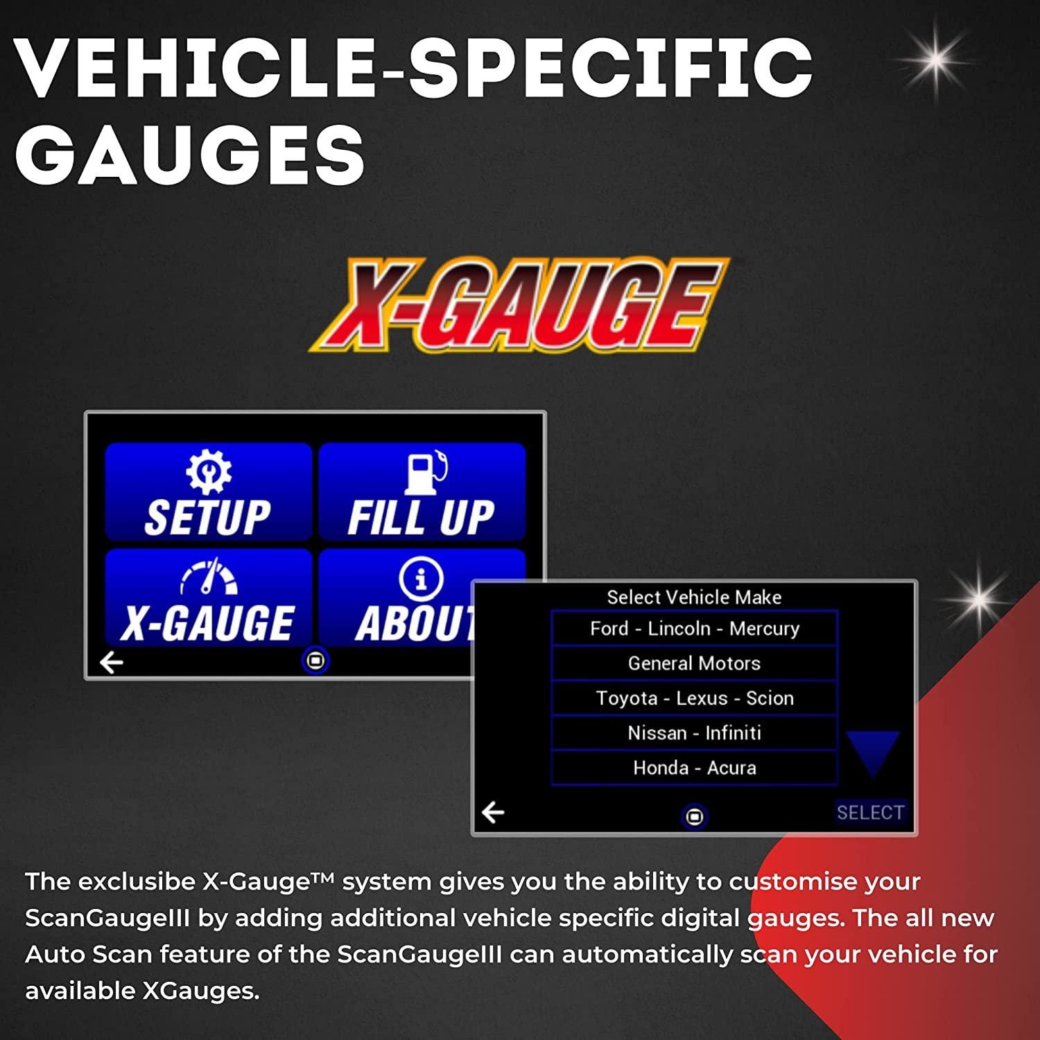 ScanGauge lll Compatible with All OBDll