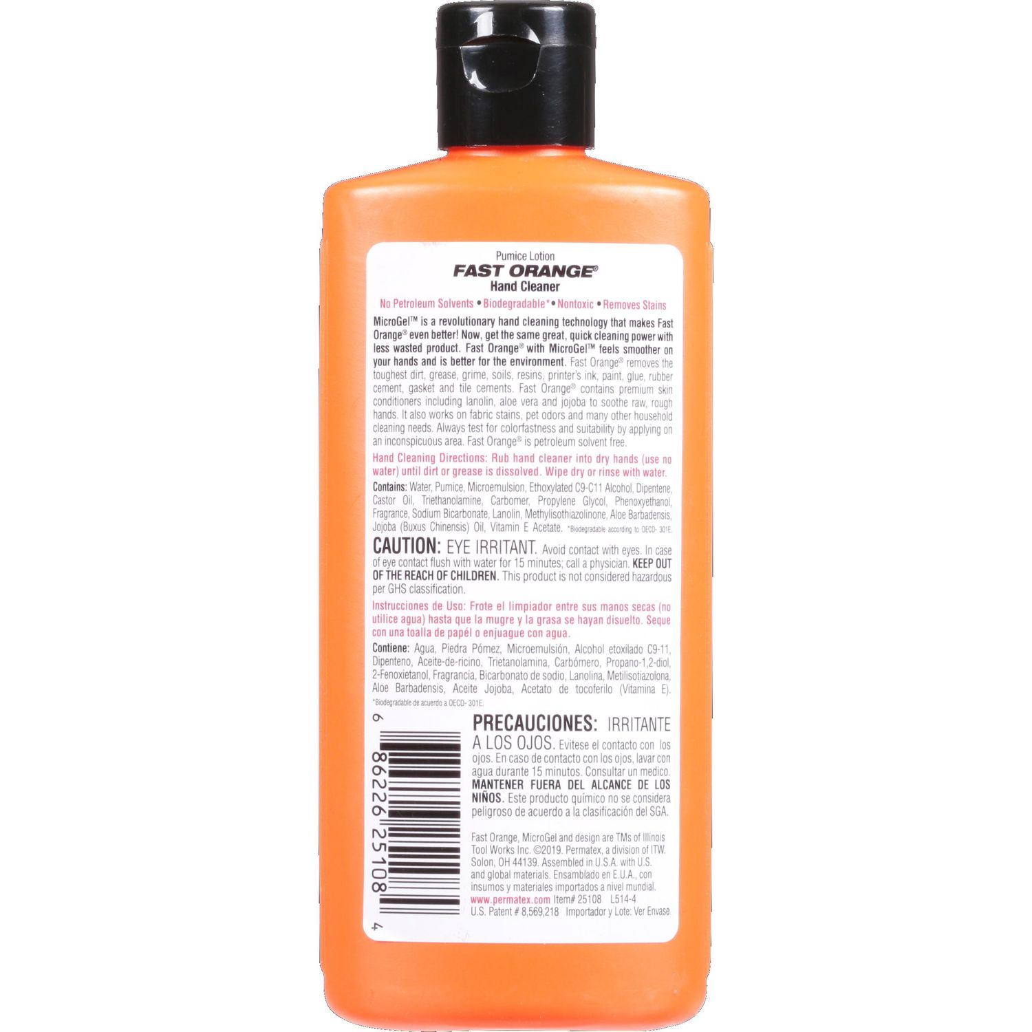 ZEP 48 oz. Original Orange Industrial Hand Soap R45710 - The Home Depot