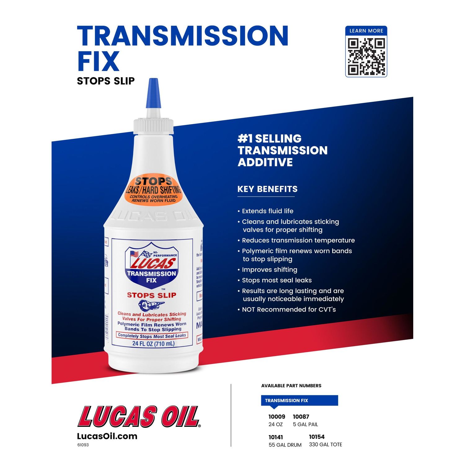 Lucas Oil Products Trans Fix 24oz