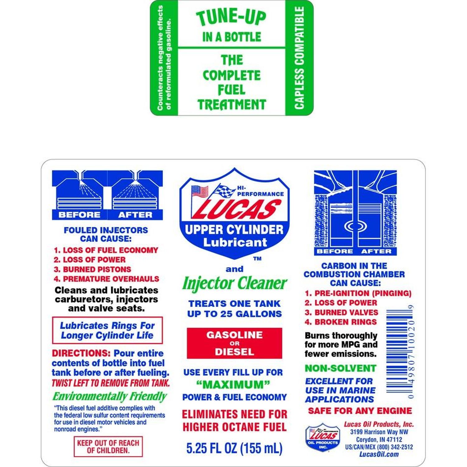 Lucas Oil Products Fuel Treatment 5.25oz