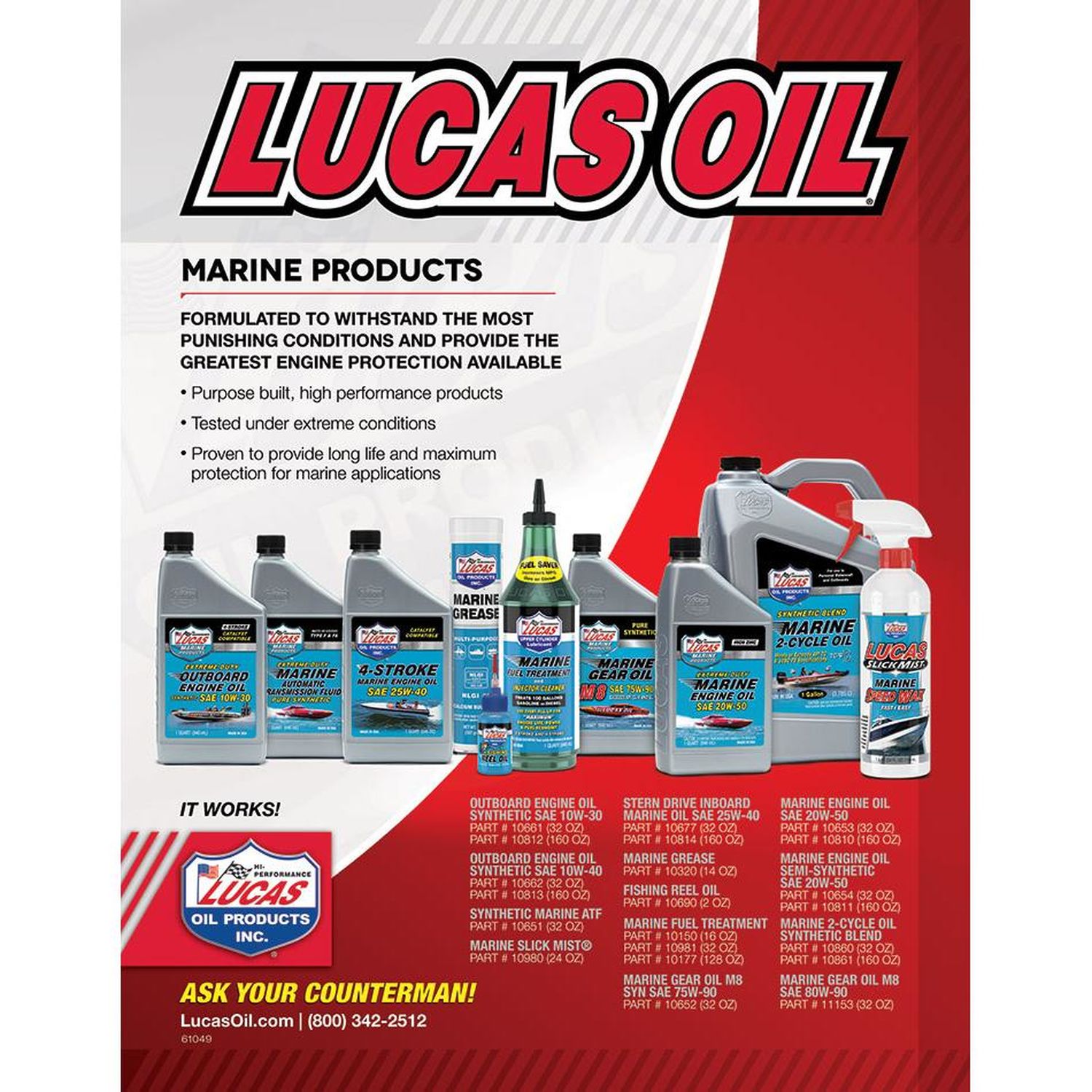 Lucas Oil Products Marine Grease 14 oz - Ace Hardware