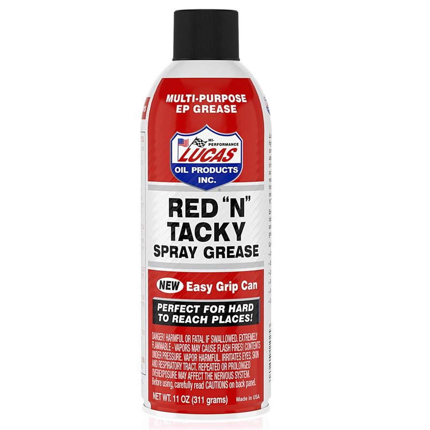 Lucas Oil Products Red N Tacky Spray Grease 11Oz