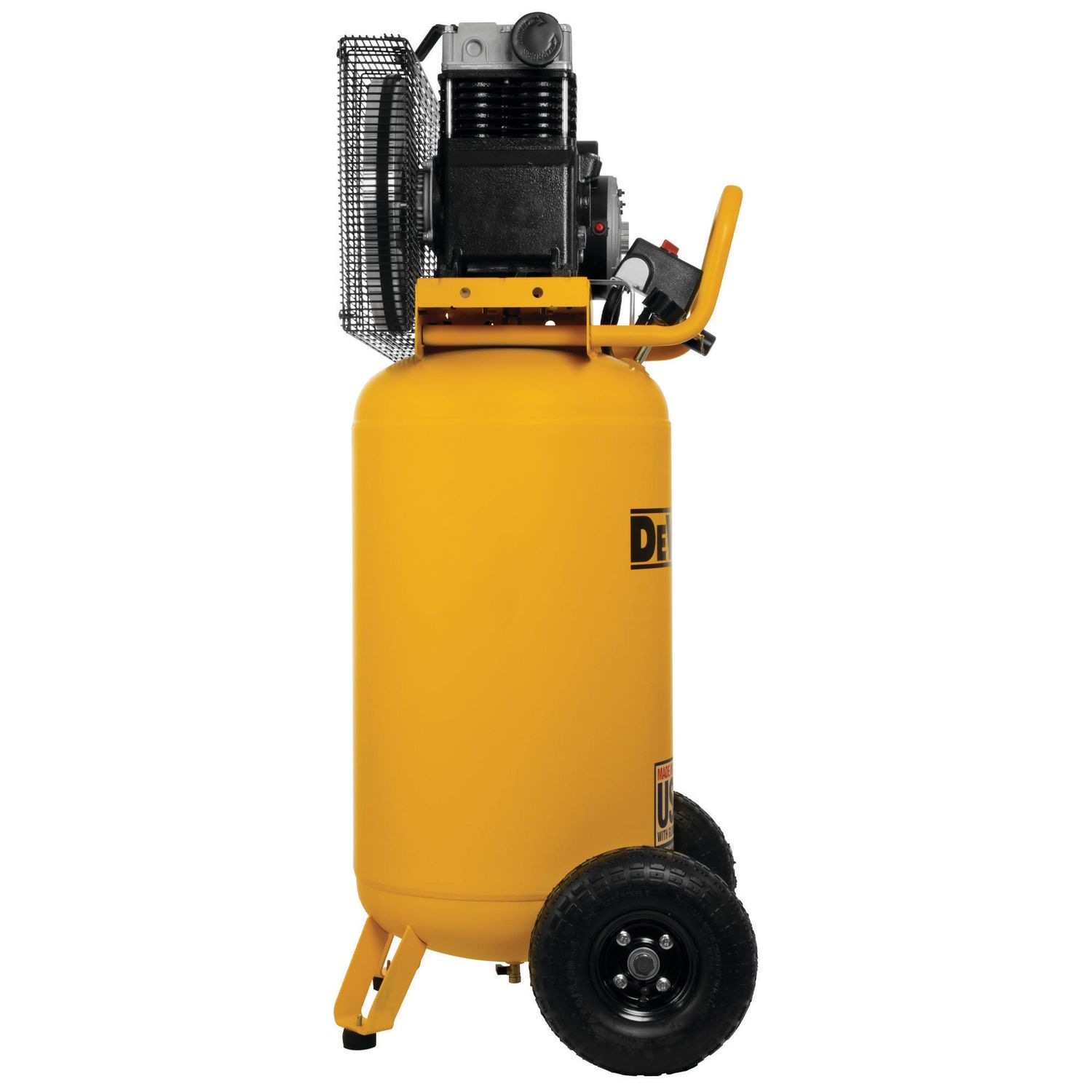 Dewalt 200 PSI Oil Lubed Belt Drive Portable Vertical Air Compressor 25gal