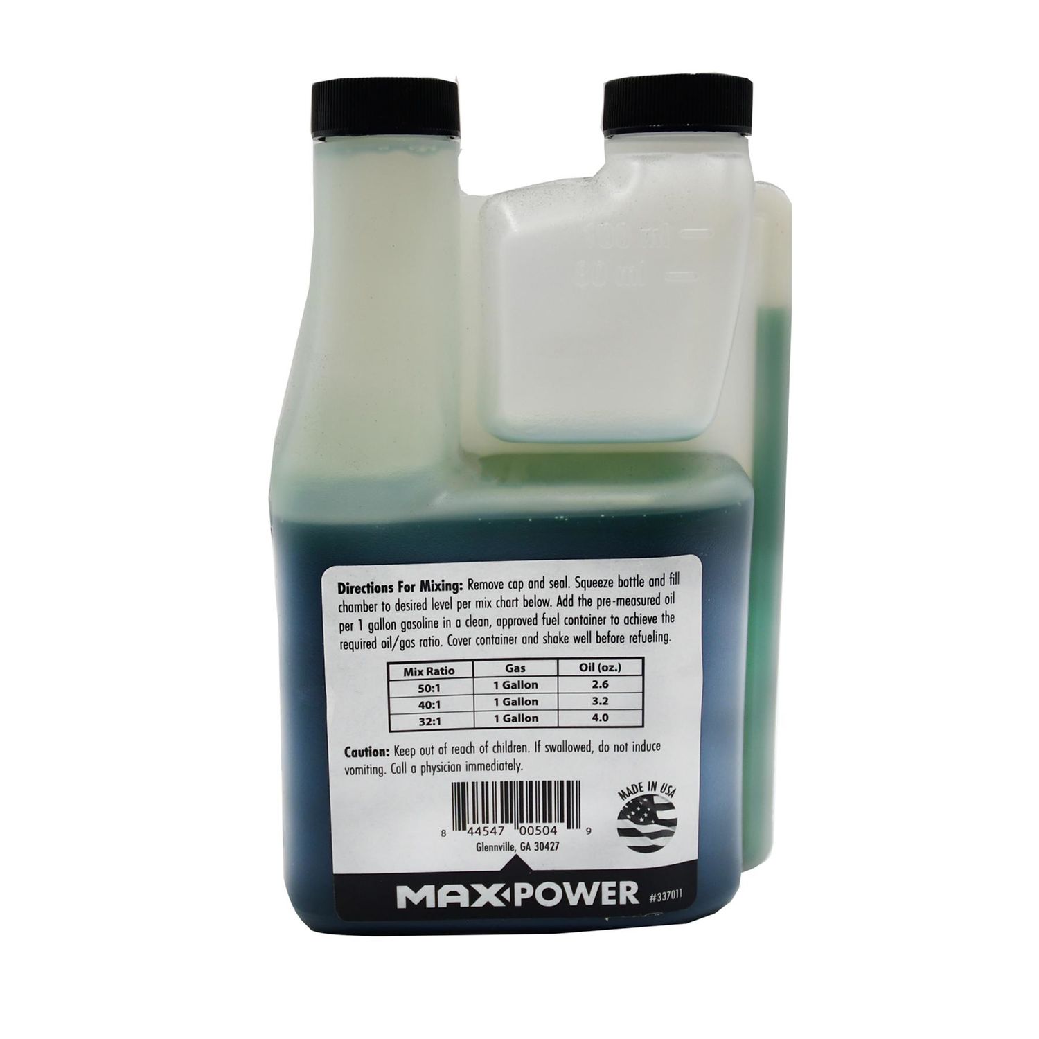 MaxPower Engine Oil Synthetic Blend 2 Cycle 16oz