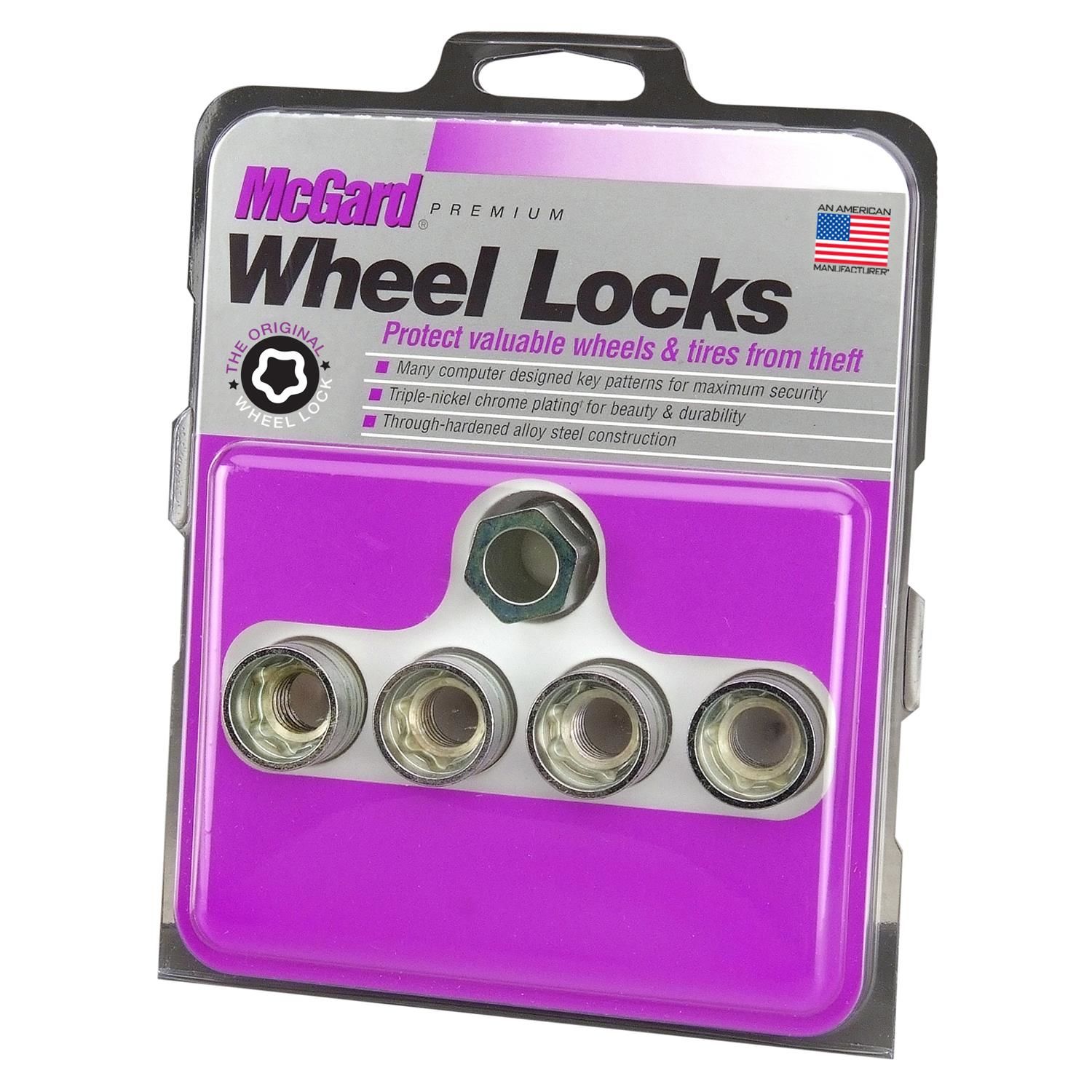 【美品】McGard CAR LOCK イエロー McGard Wheel Lock Key Locking Lug Nuts 5 Piece 24038