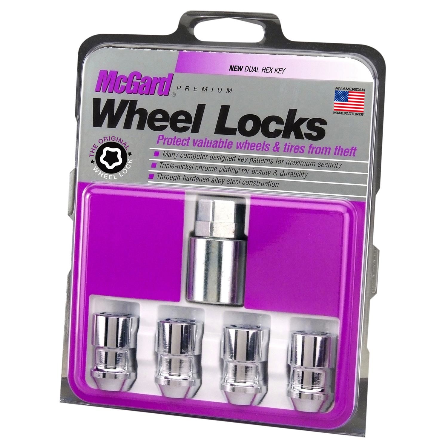 McGard Wheel Lock Key Locking Lug Nuts 5 Piece 24130   10