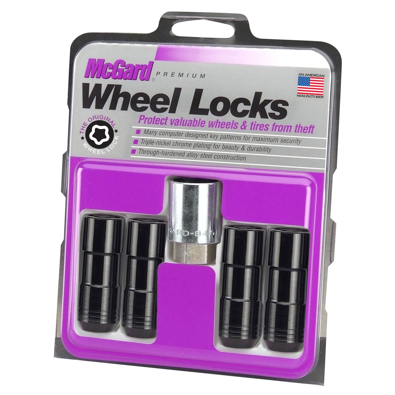 McGard Wheel Lock Key Locking Lug Nuts 5 Piece 24144