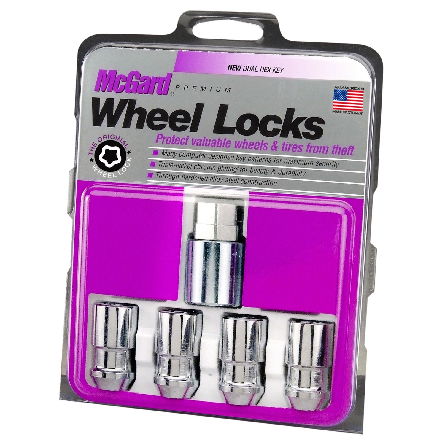 McGard Wheel Lock Key Locking Lug Nuts 5 Piece 24198