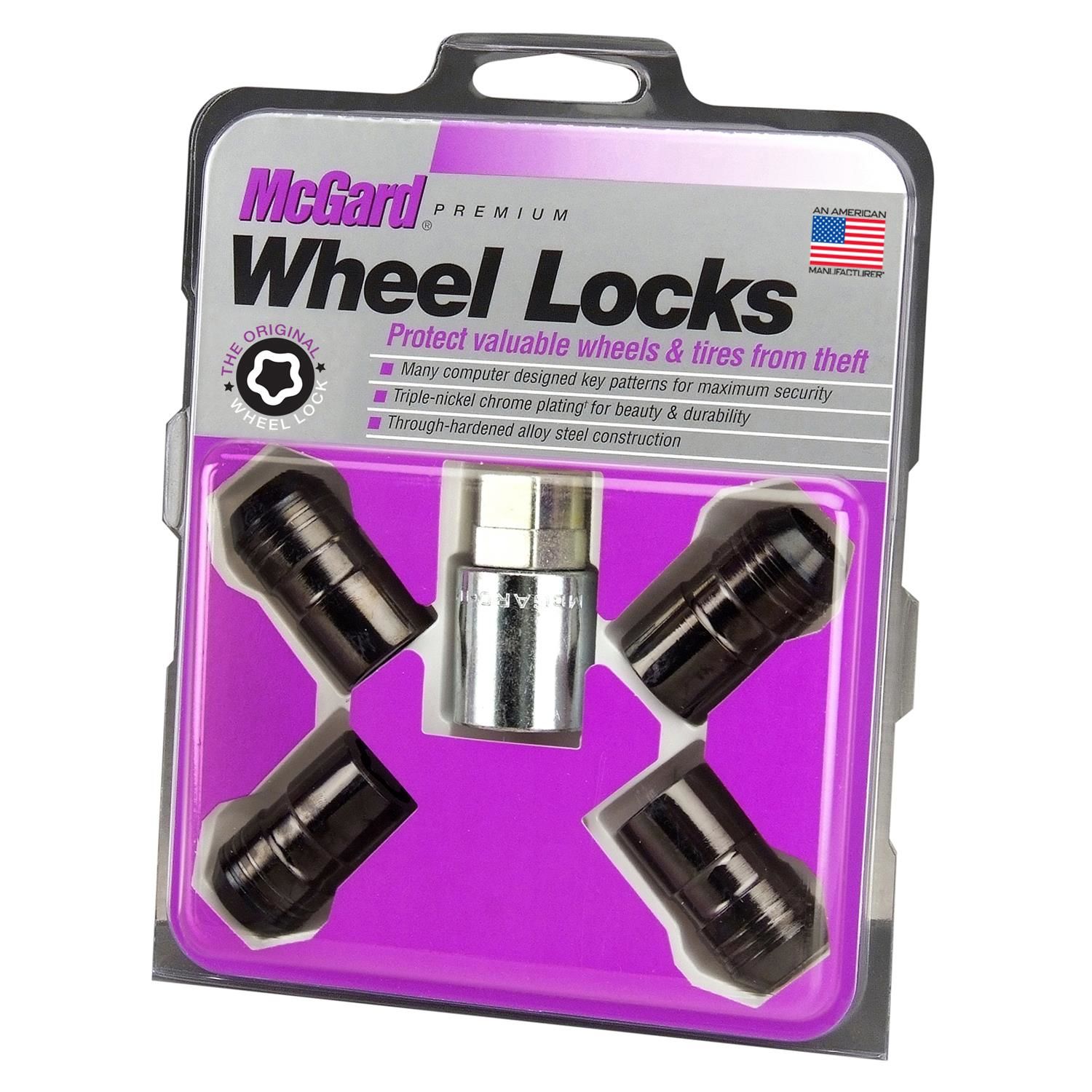 McGard Wheel Lock Key Locking Lug Nuts 5 Piece 24216