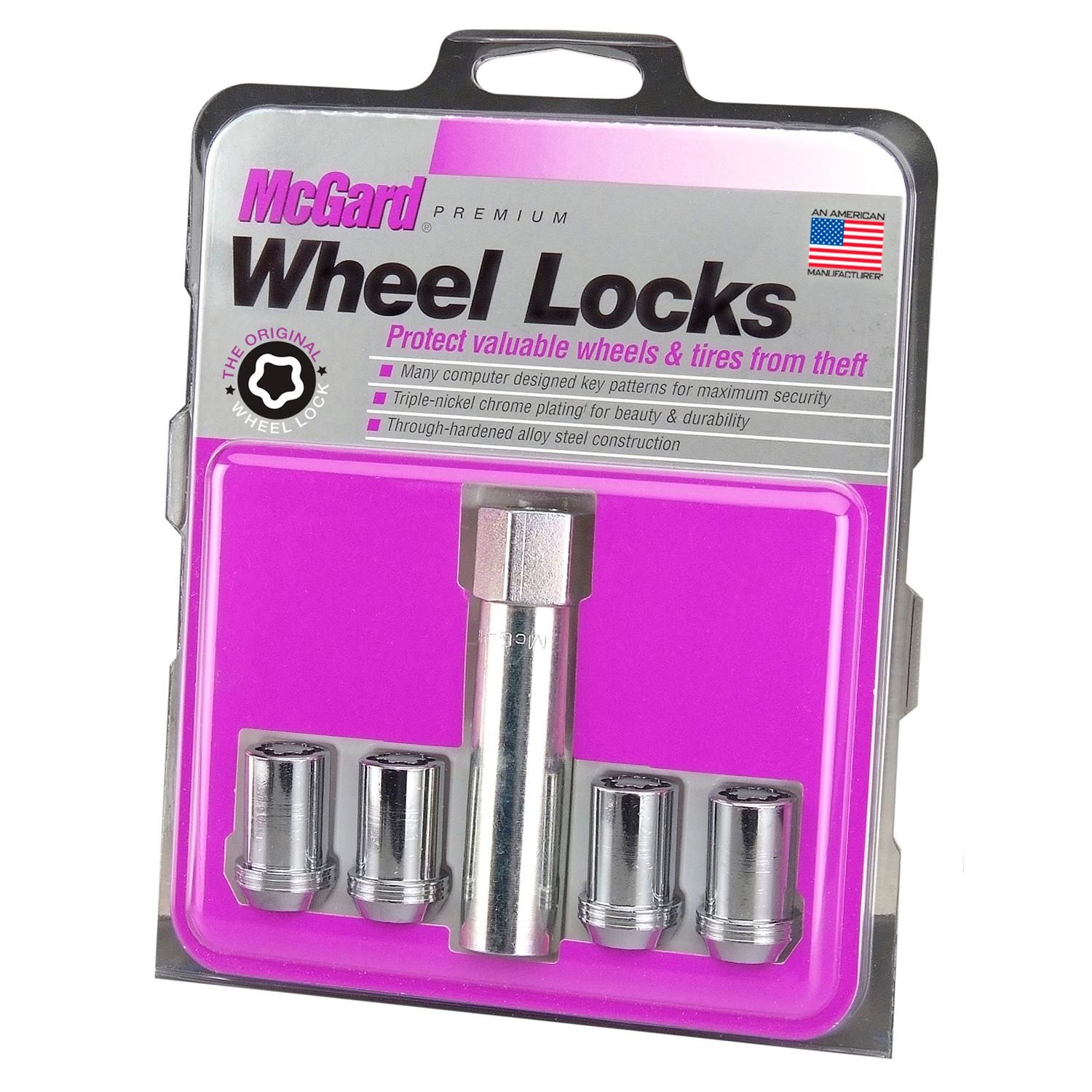 【美品】McGard CAR LOCK イエロー McGard Wheel Lock Key Locking Lug Nuts 5 Piece 24016