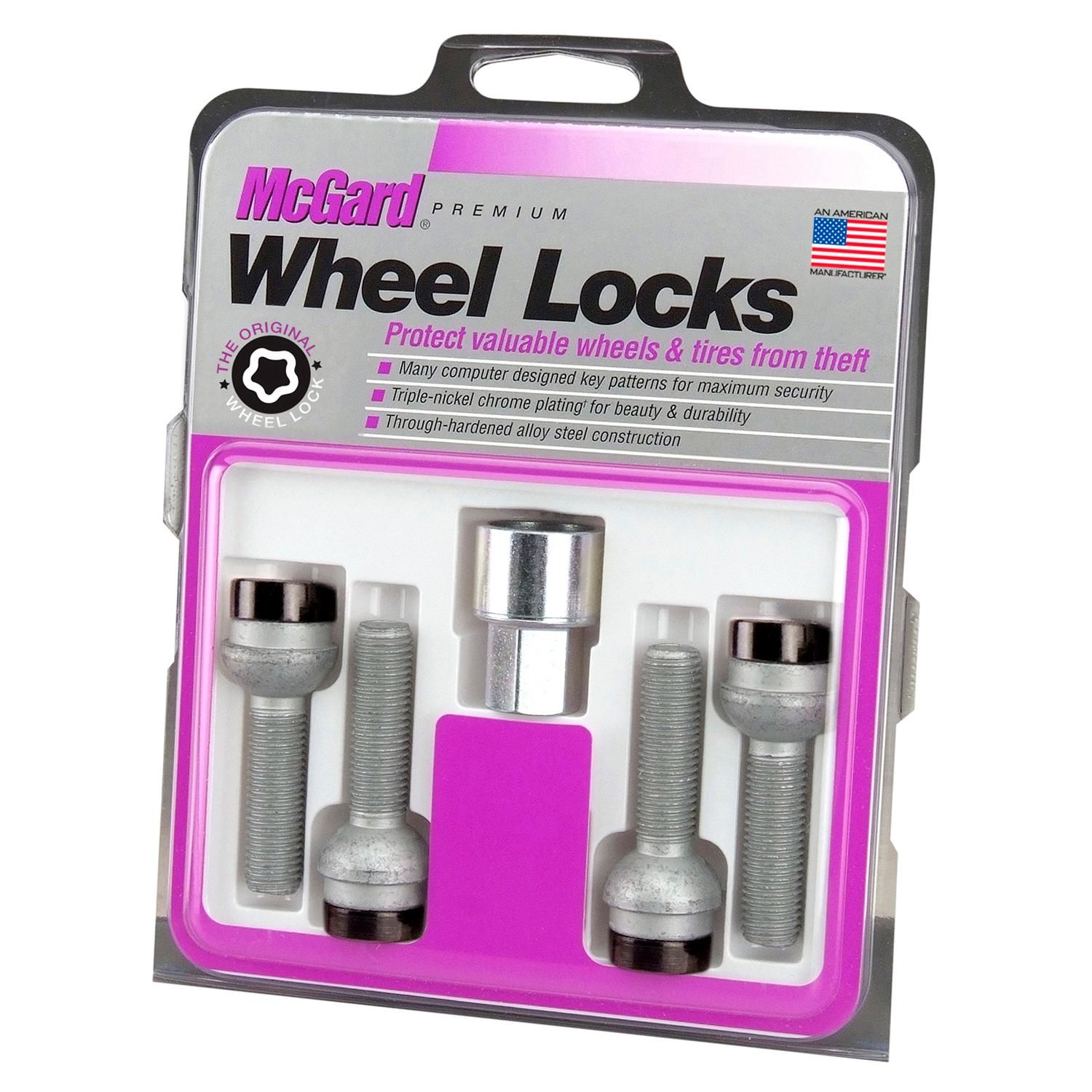 McGard Wheel Lock Key Locking Lug Nuts 5 Piece 28317