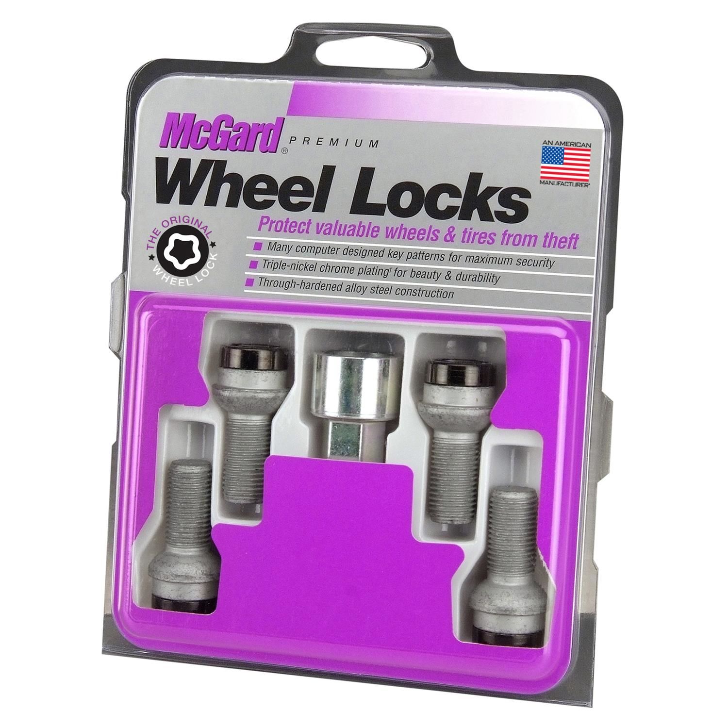 McGard Wheel Lock Key Locking Lug Nuts 5 Piece 28374