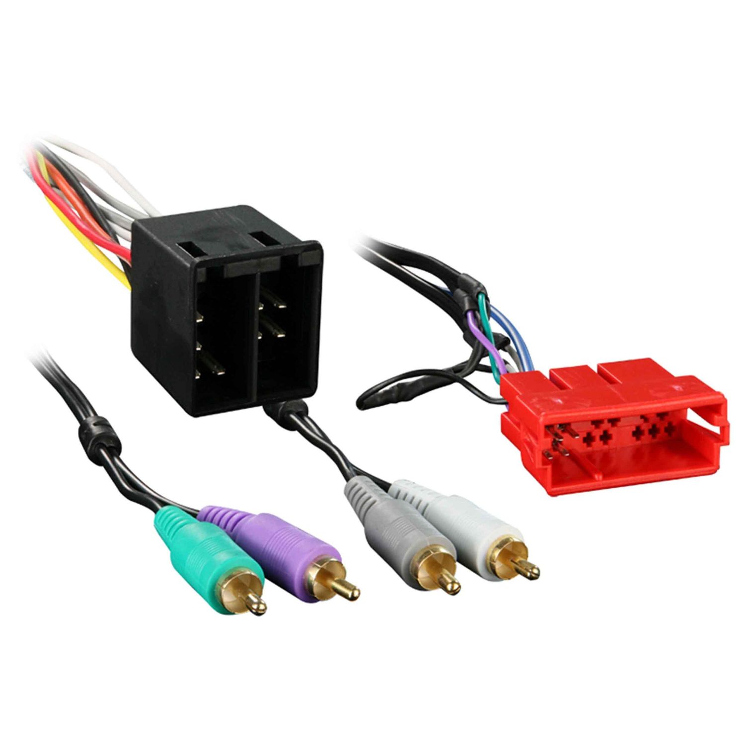 Absolute USA Radio Wiring Harness For Volkswagen 1987-2002 - H1004/9002 4 Speaker Power Harness