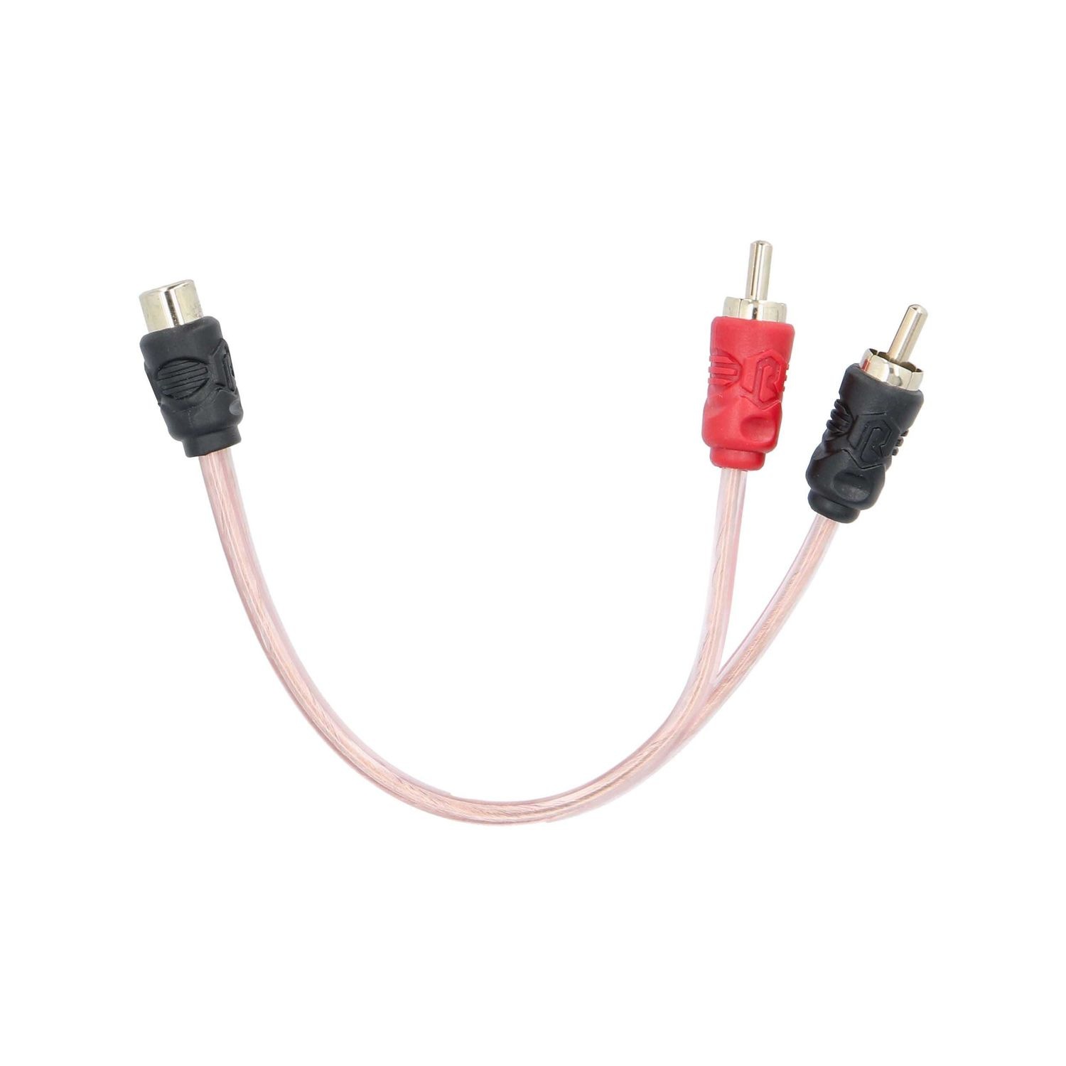 Rca Splitter 1 Female To 2 Male 2pcs RCA Y Splitter Audio Jack Cable Adapter 1 Female To 2 Male Connector Blue E Rca Y Cable - Foto 7