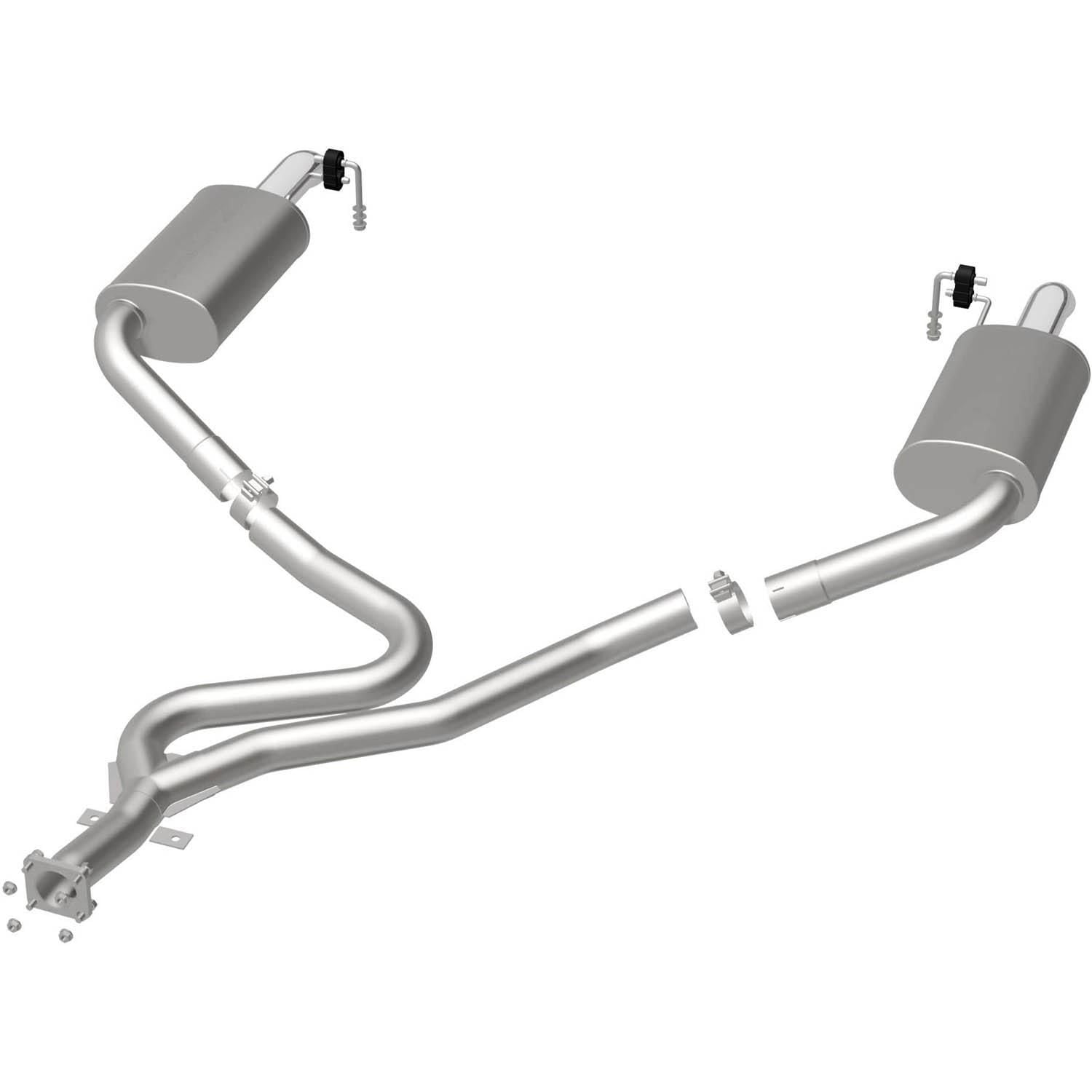 MagnaFlow Street Series Cat Back Performance Exhaust System Kit 16889