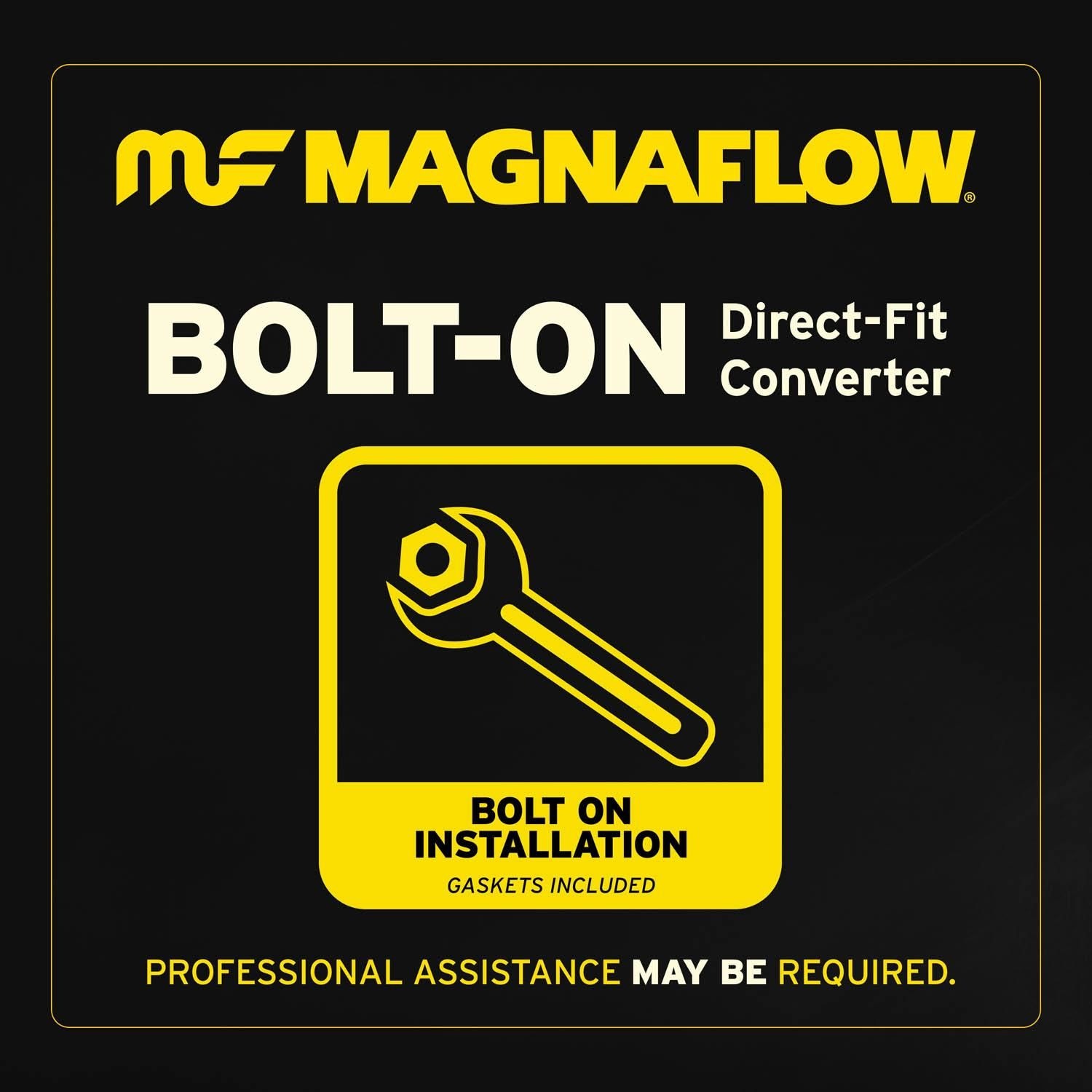 MagnaFlow OEM Grade Federal EPA Compliant Direct Fit Catalytic Converter 49866
