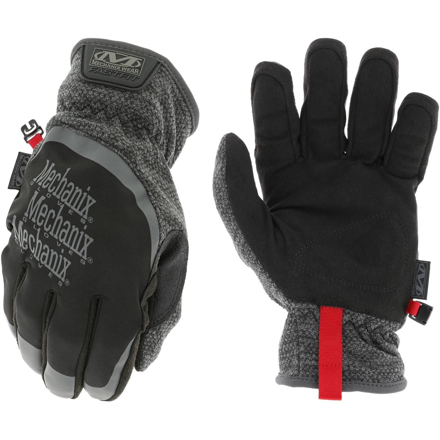 Mechanix Wear Coldwork FastFit Winter Work Gloves Black Grey Large