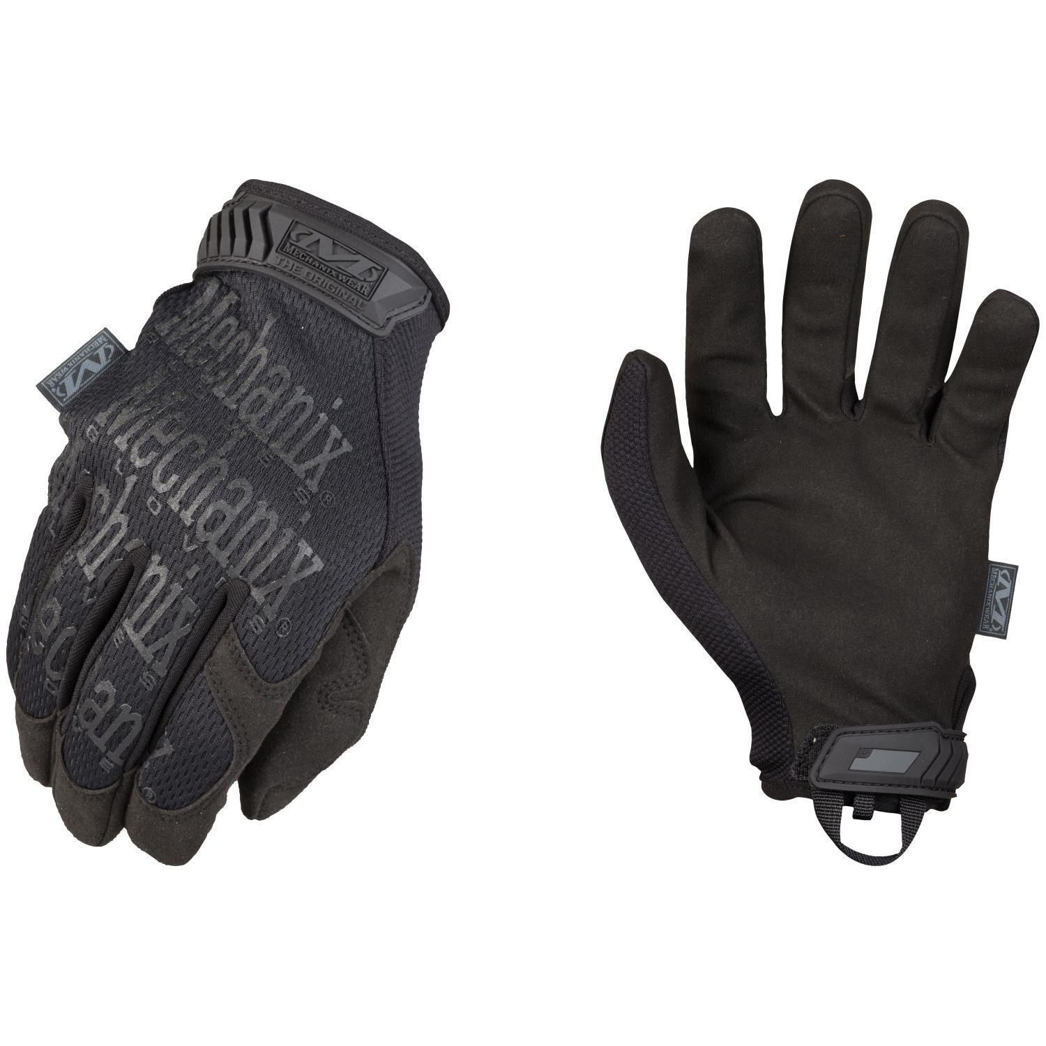 Mechanix Wear The Original Covert Black Mechanics Gloves, Quantity: Pair of  1