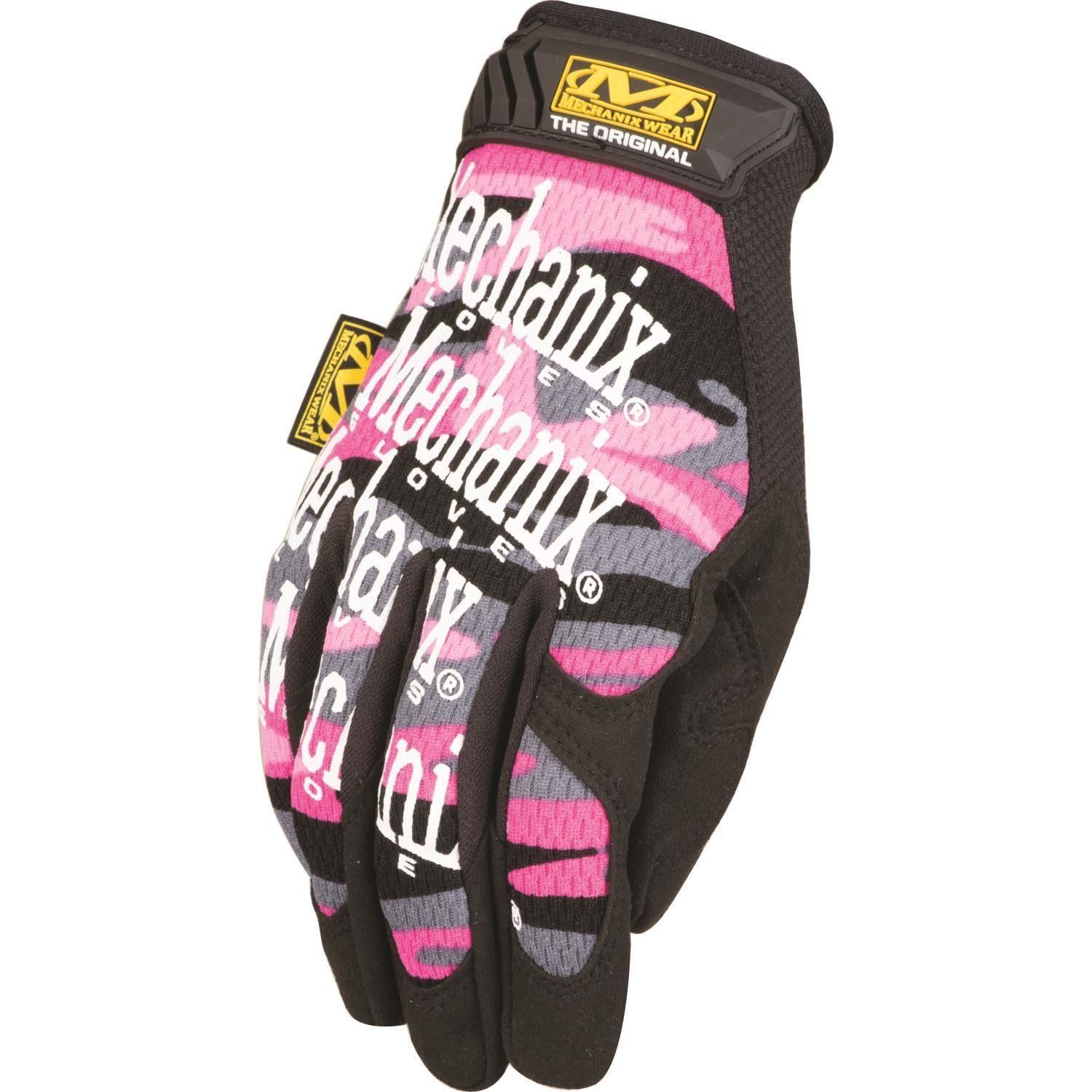 Mechanix Wear Pink Camo The Original Women's Large Mechanic Gloves