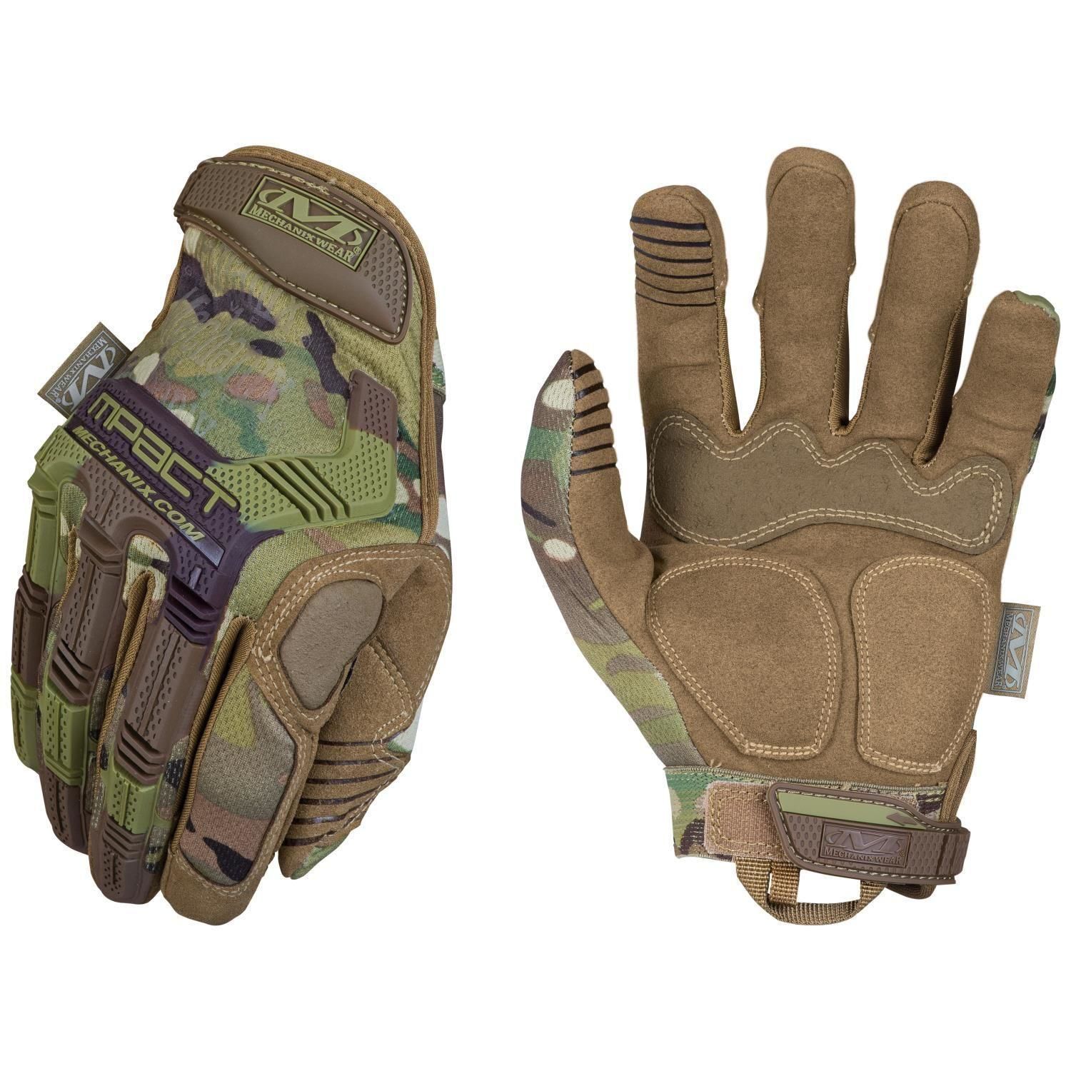 Mechanix Wear M Pact Impact Resistant Work Gloves Multicam Small