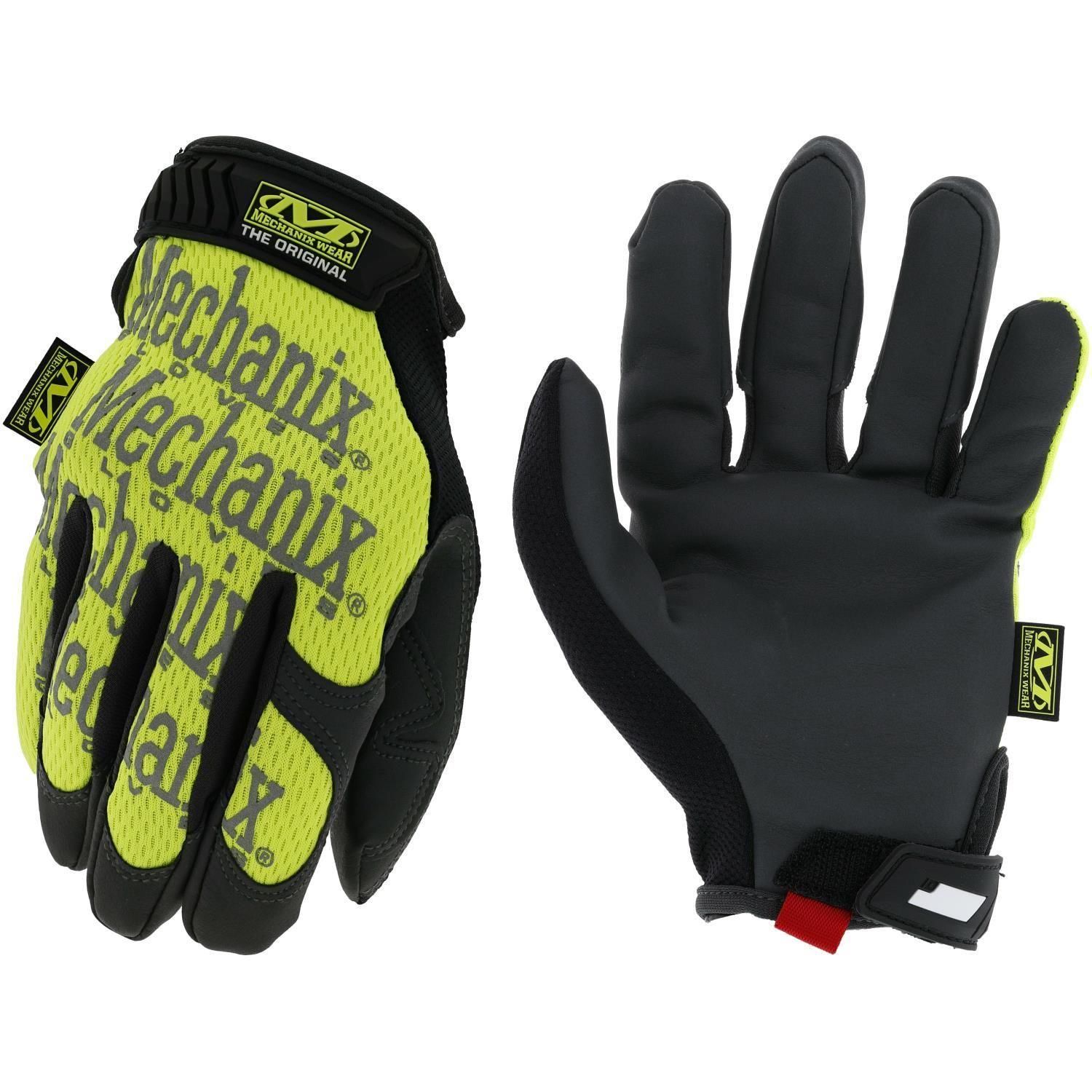 Mechanix Wear The Original Work Gloves, Yellow, Small