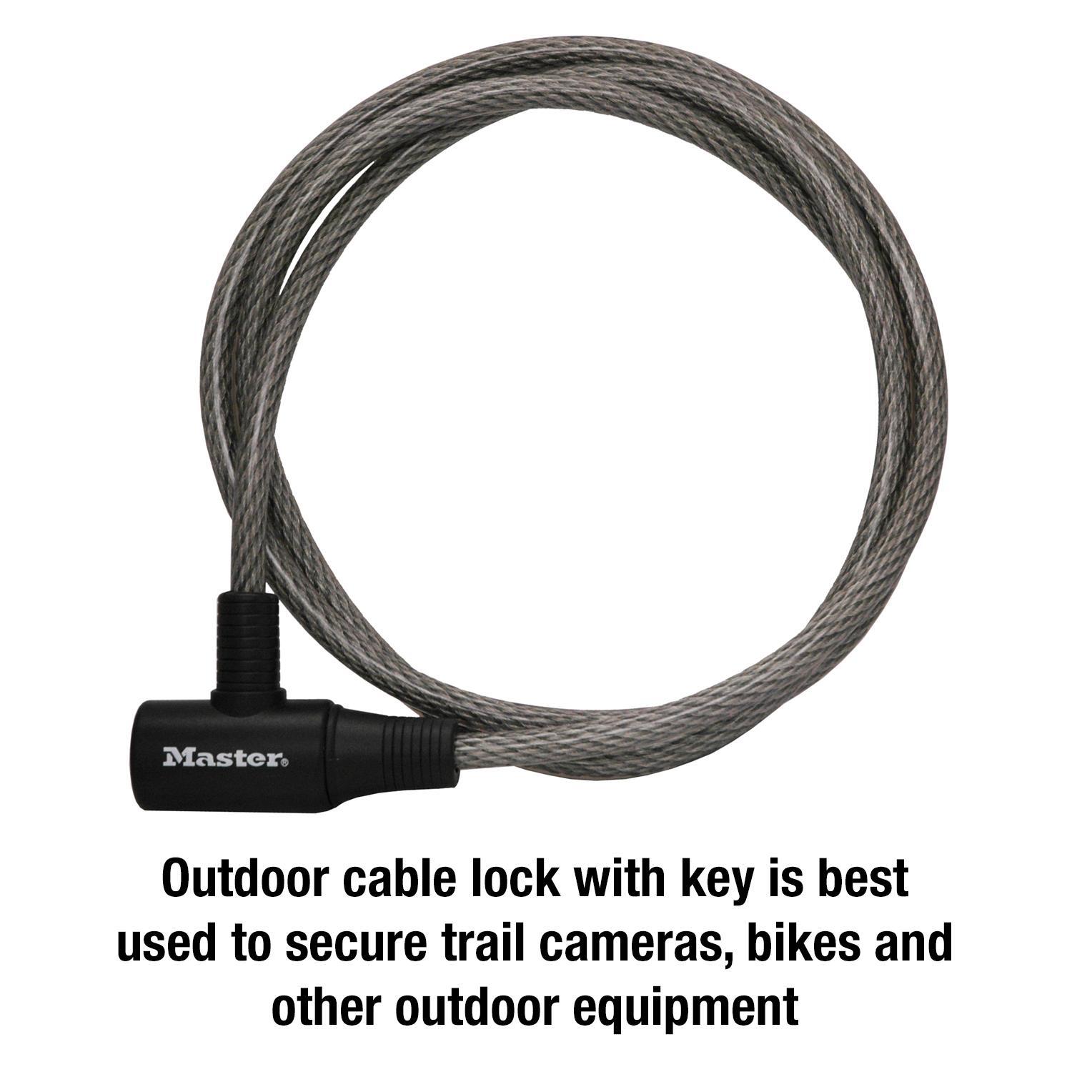Master Lock 6ft Cable with Lock