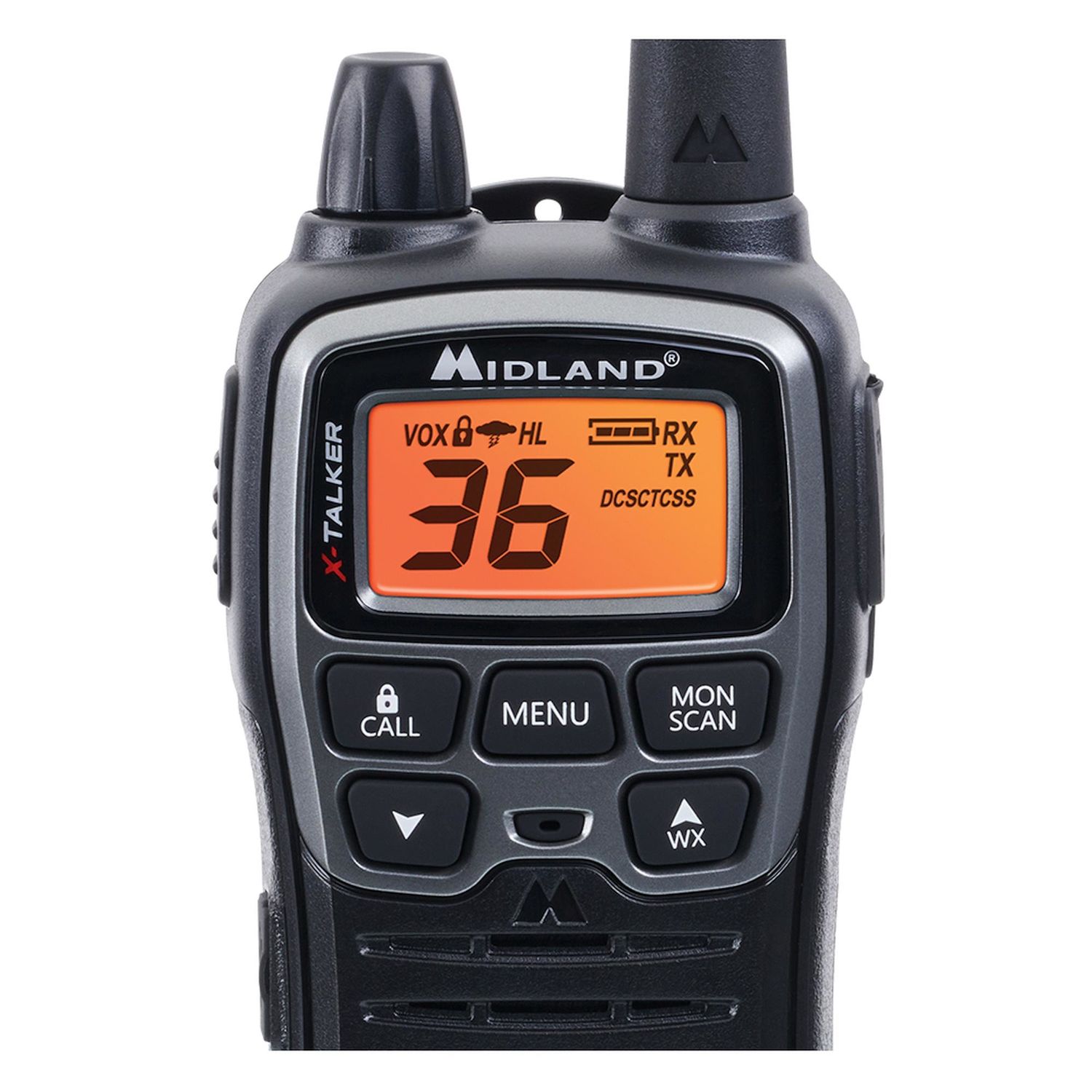 Midland Radio 38 Mile Pair of T71 FRS TwoWay Radio