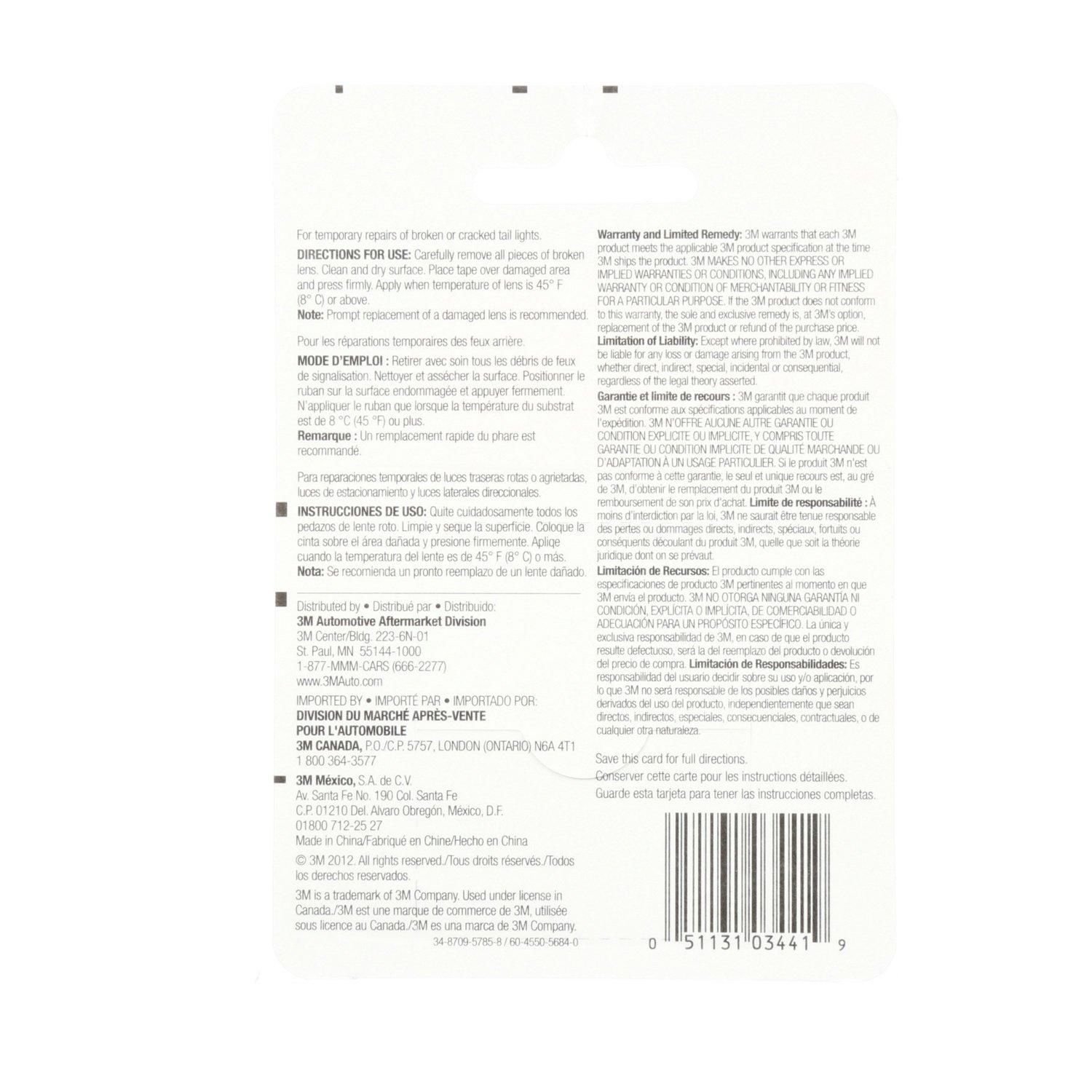 3M Red Lens Repair Tape