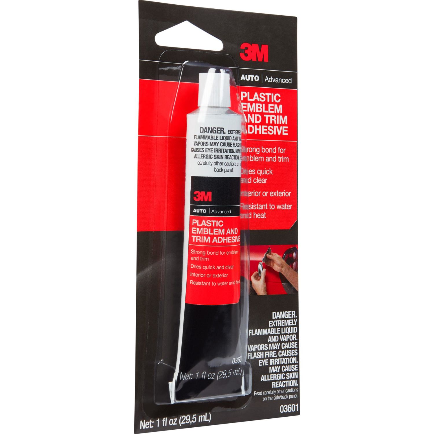 3M™ Plastic / Emblem Adhesive Clear 08061