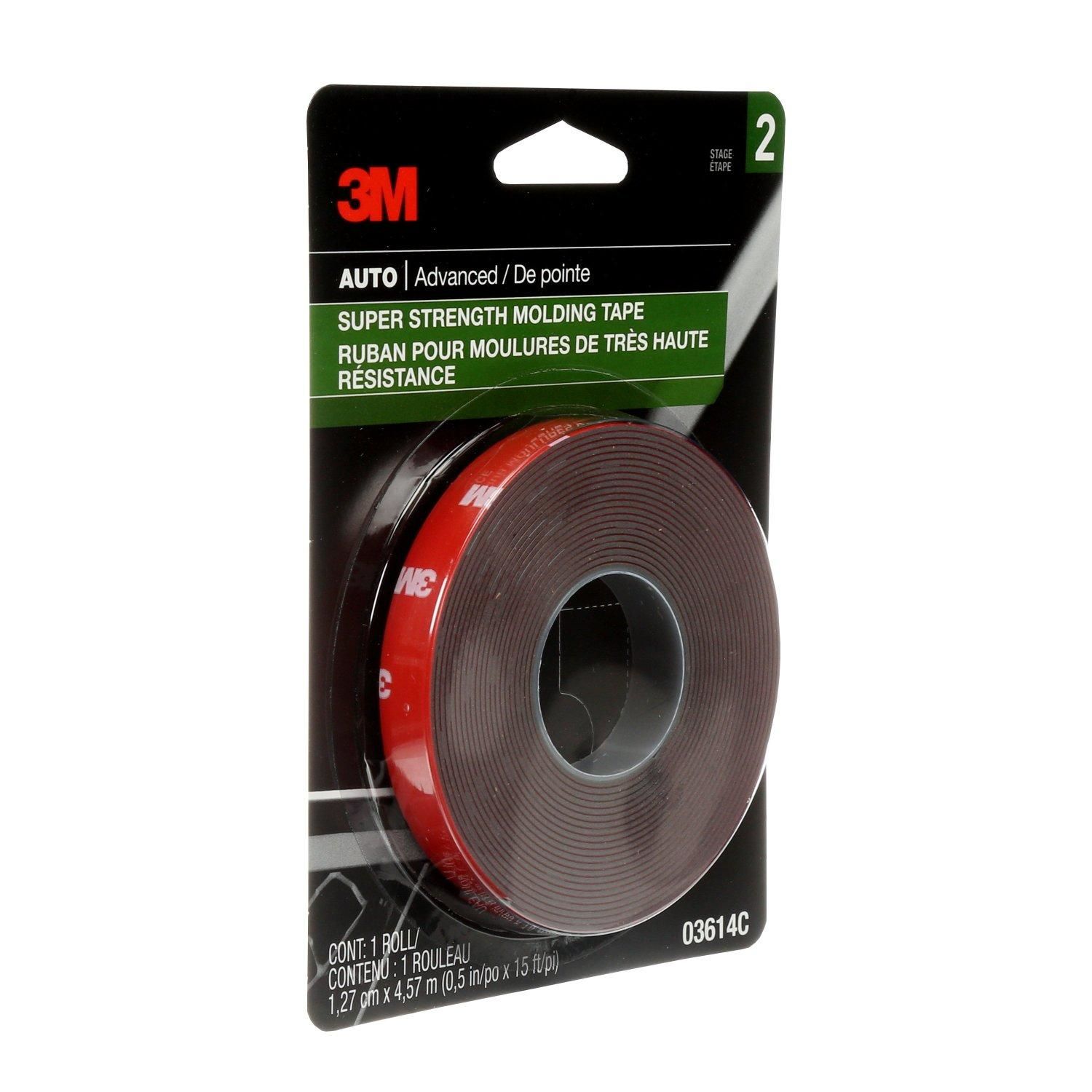 3M 1/2in X 15ft Molding Tape