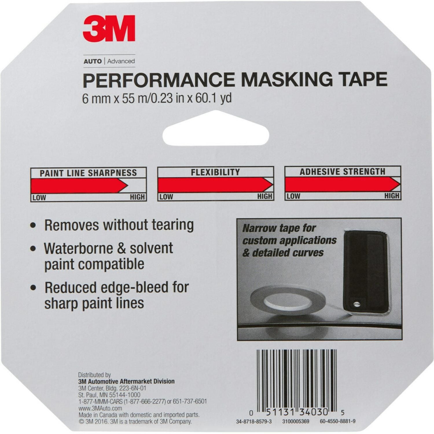 コストコ - カッティング　3M 3M 066523M™ Automotive Refinish Masking Tape 388N, 06652, 48