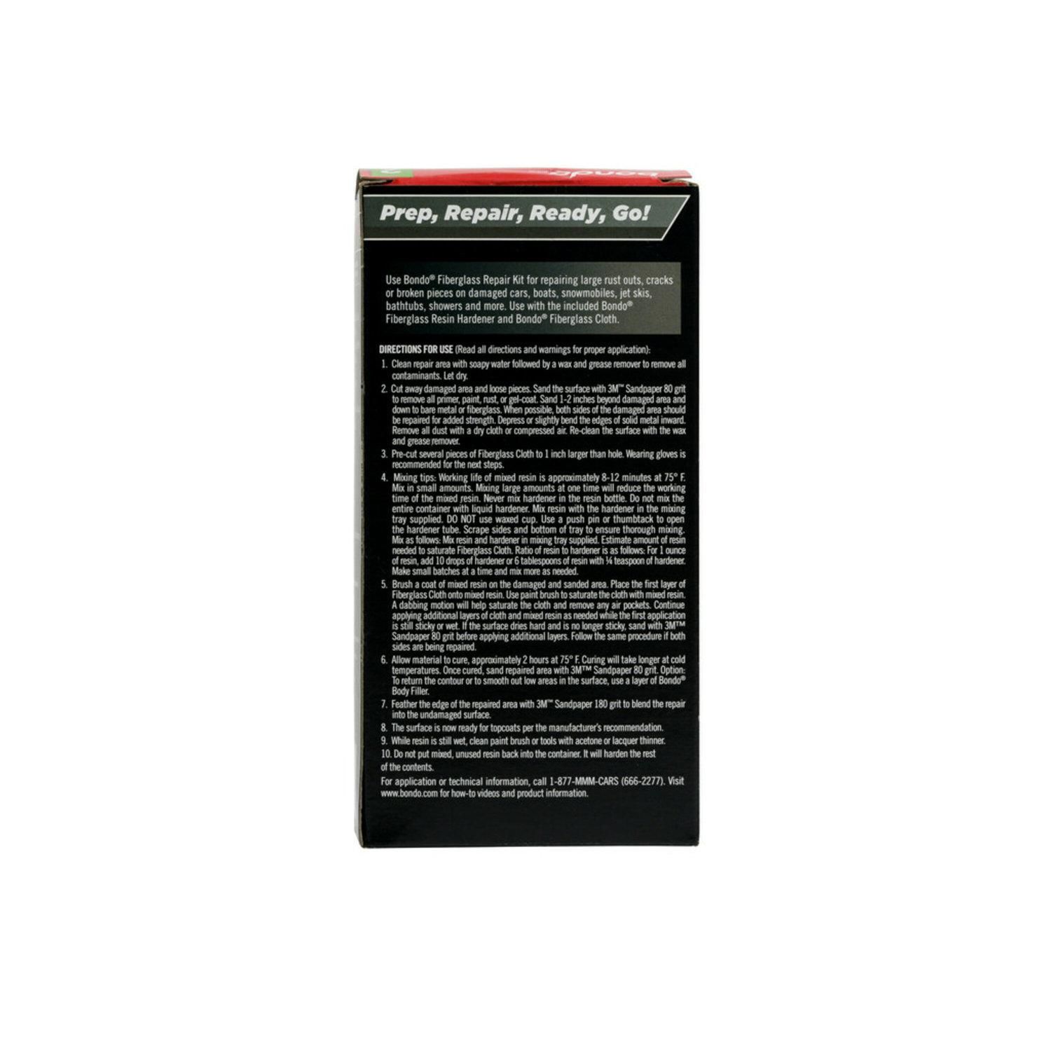 Bondo Fiberglass Repair Kit 8oz