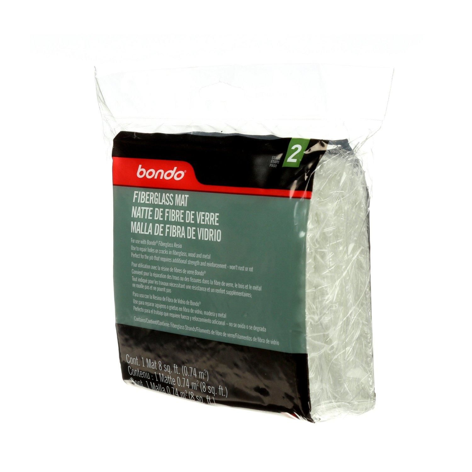 Bondo Fiberglass Mat 8sq ft