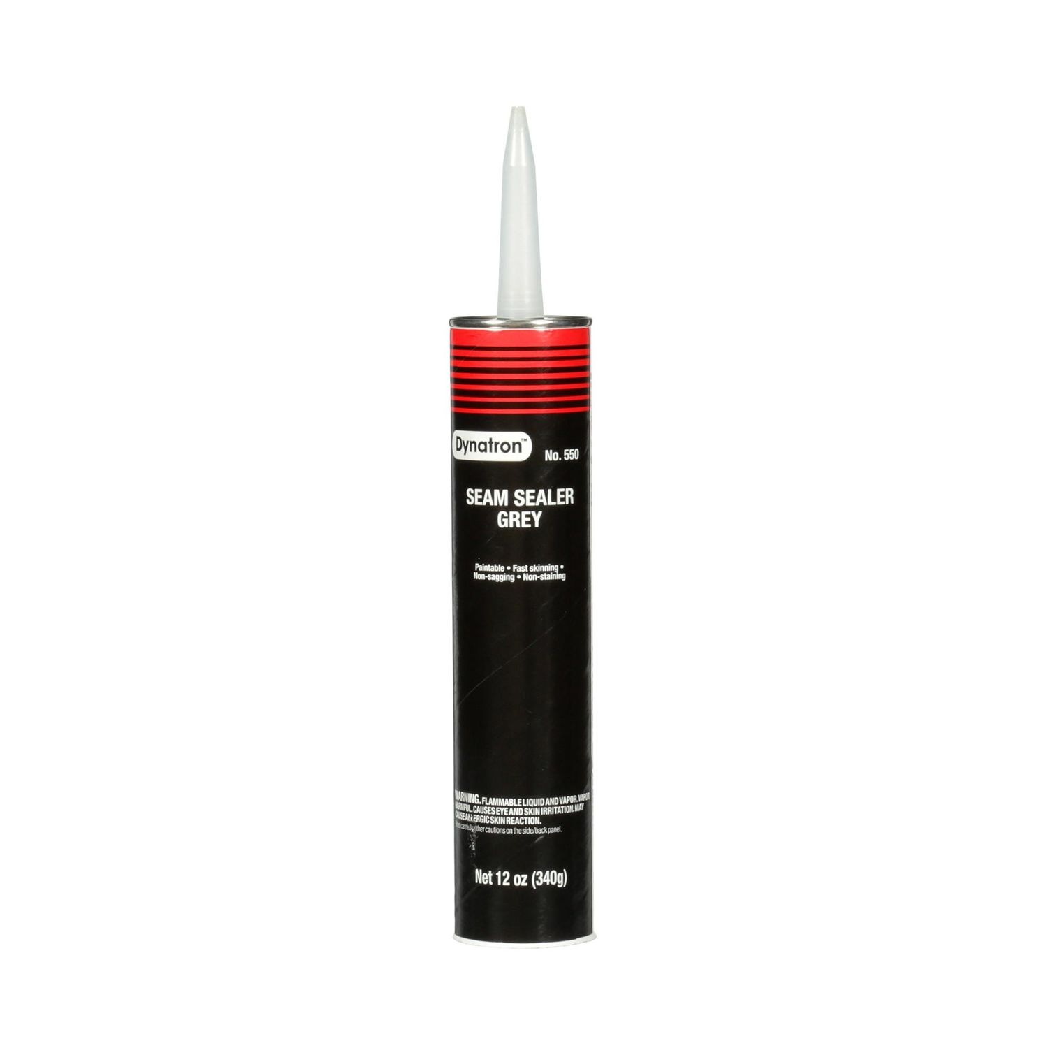 Dynatron Gray Auto Seam Sealer Caulk 12oz