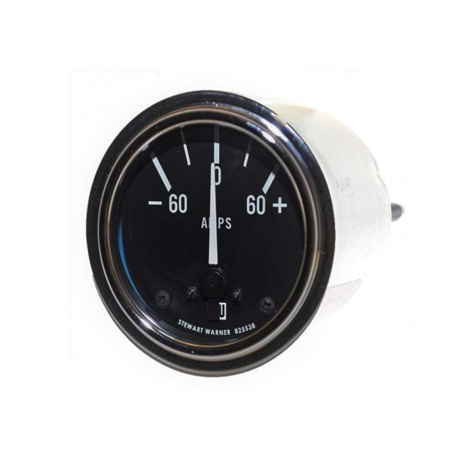 Stewart Warner 82855p Ammeter 60-0-60