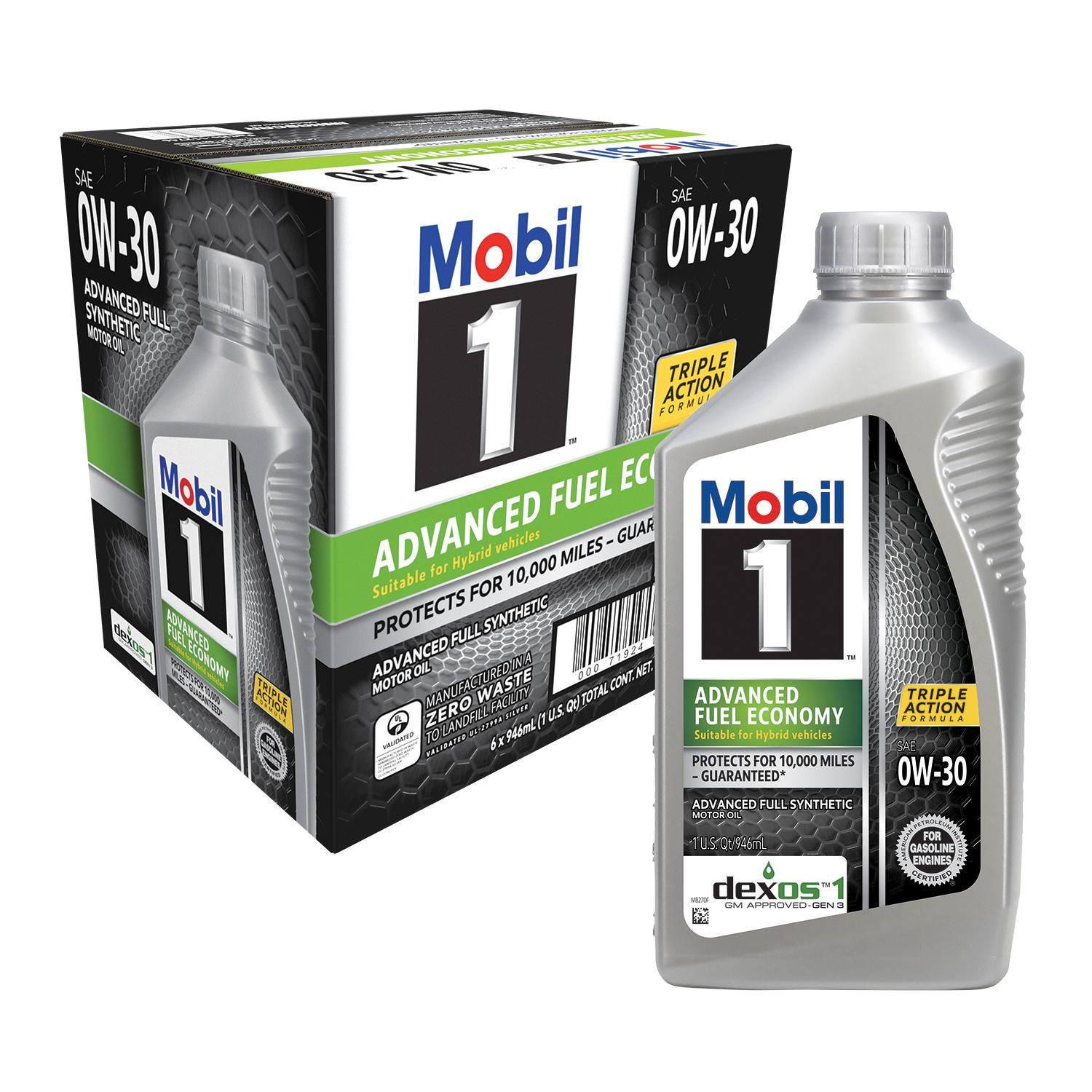Amazon.com: Mobil 1 Advanced Full Synthetic Motor Oil 10W-30