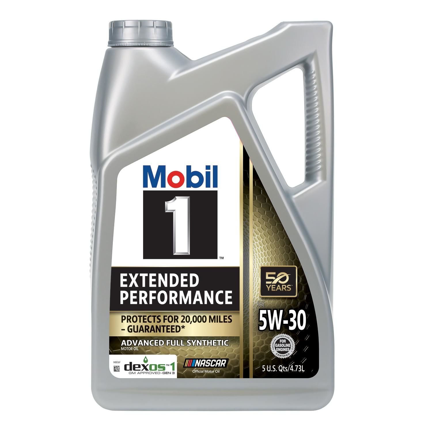 MOBIL 1 120766 5W-30 Extended Performance Oil (5 Quart)