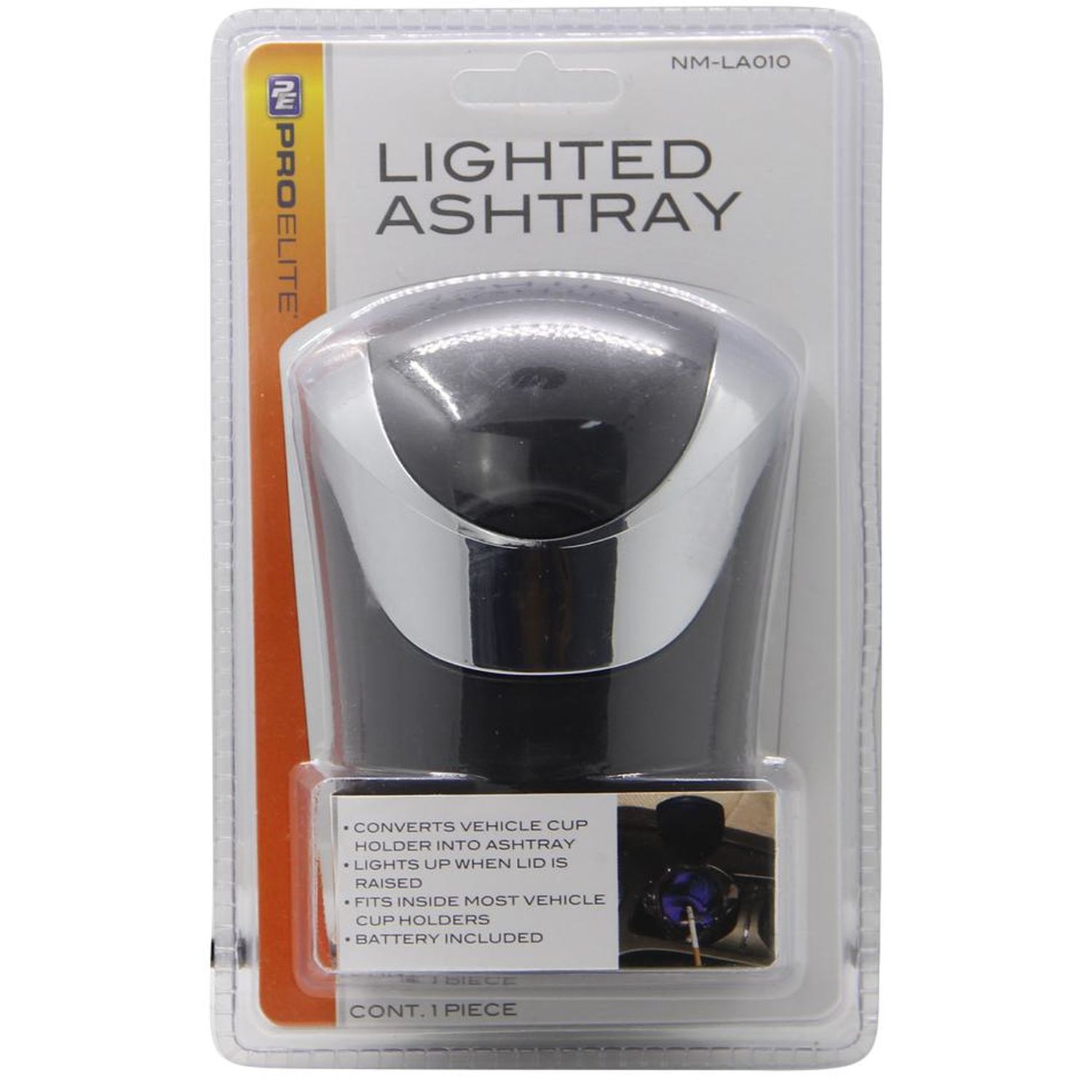 eing Car Ashtray Portable Smoke Cup Holder Home Cigarette Ash Tray with  Colorful LED Light,Ideal for Truck Office Auto