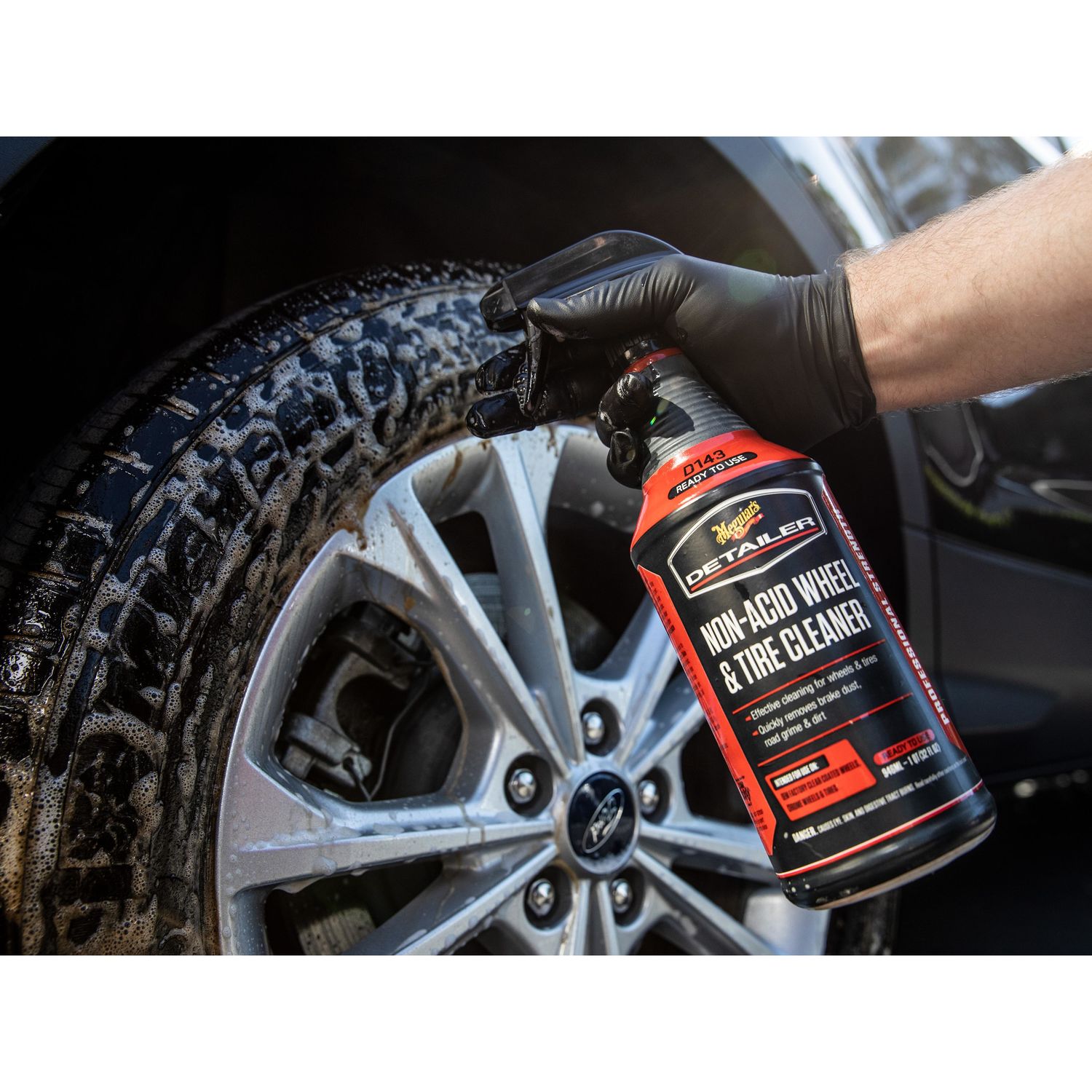 Meguiar's Non Acid Wheel and Tire Cleaner Spray 32oz