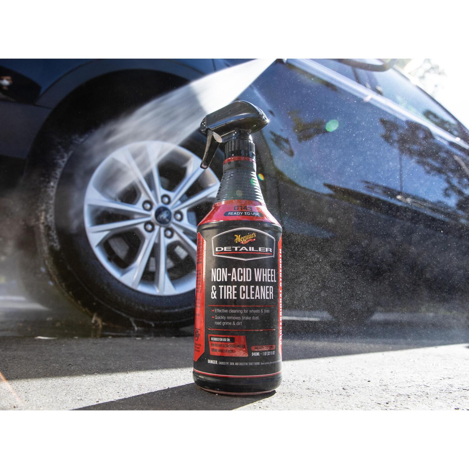 Meguiar's Non Acid Wheel and Tire Cleaner Spray 32oz