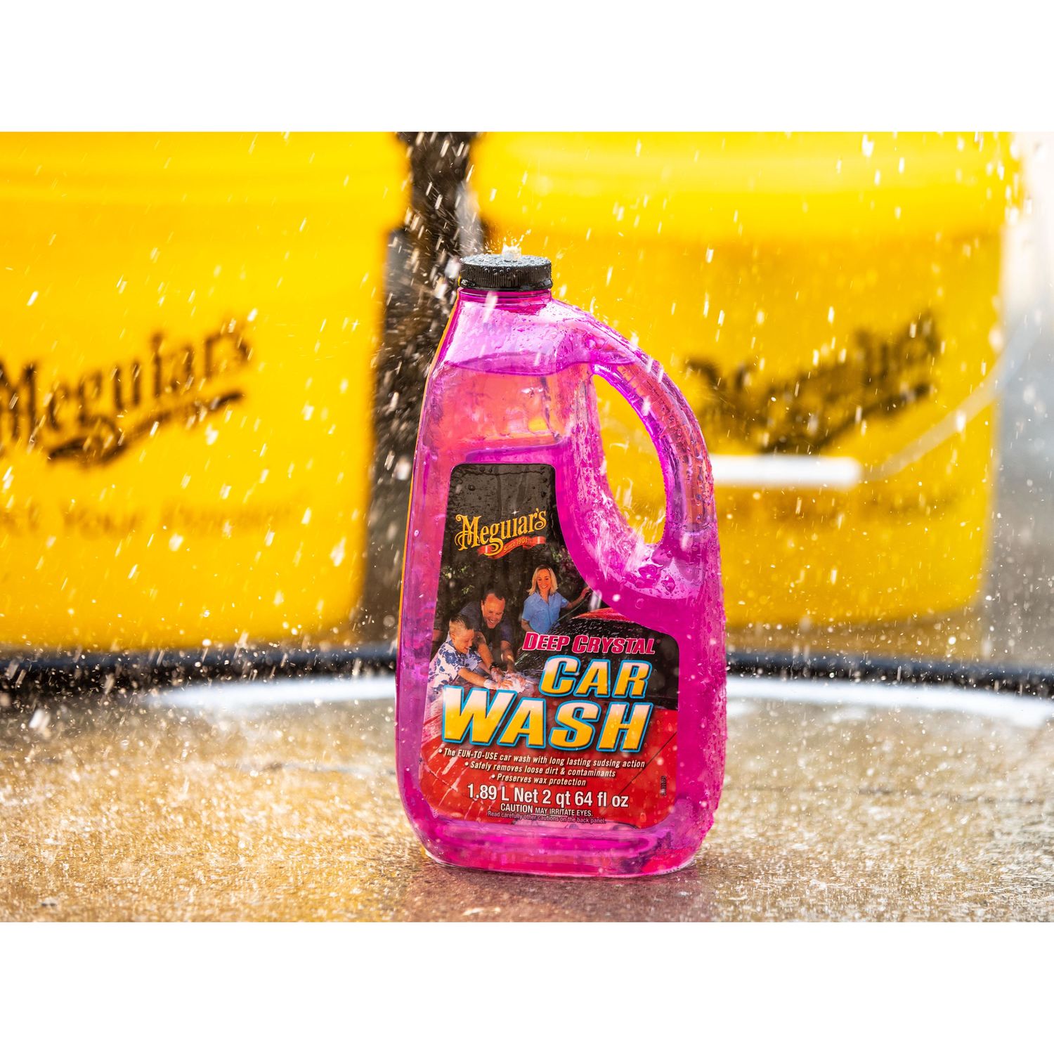 Meguiar's Deep Crystal Car Wash Liquid 64oz