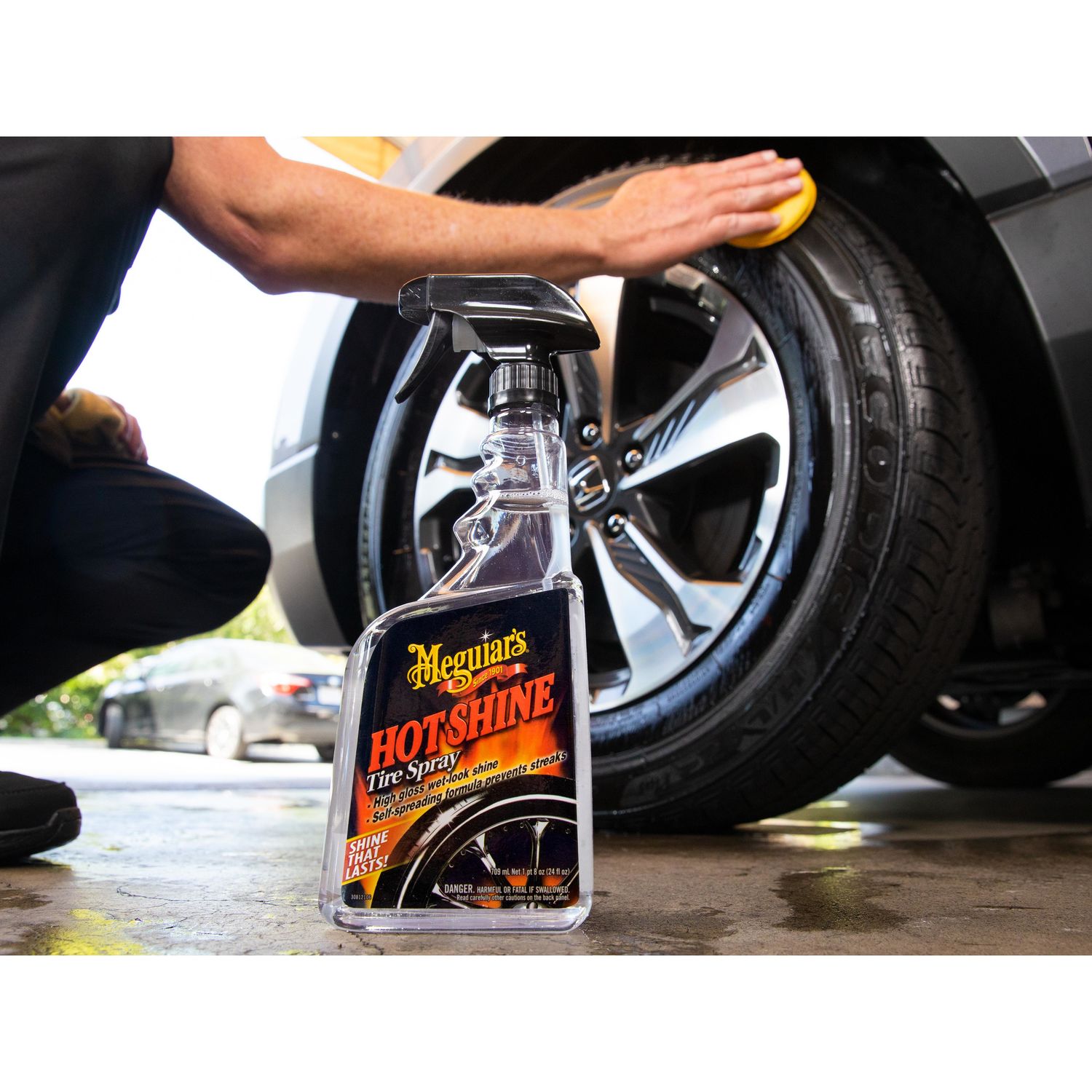 Meguiar's Hot Shine High Gloss Tire Spray 24oz