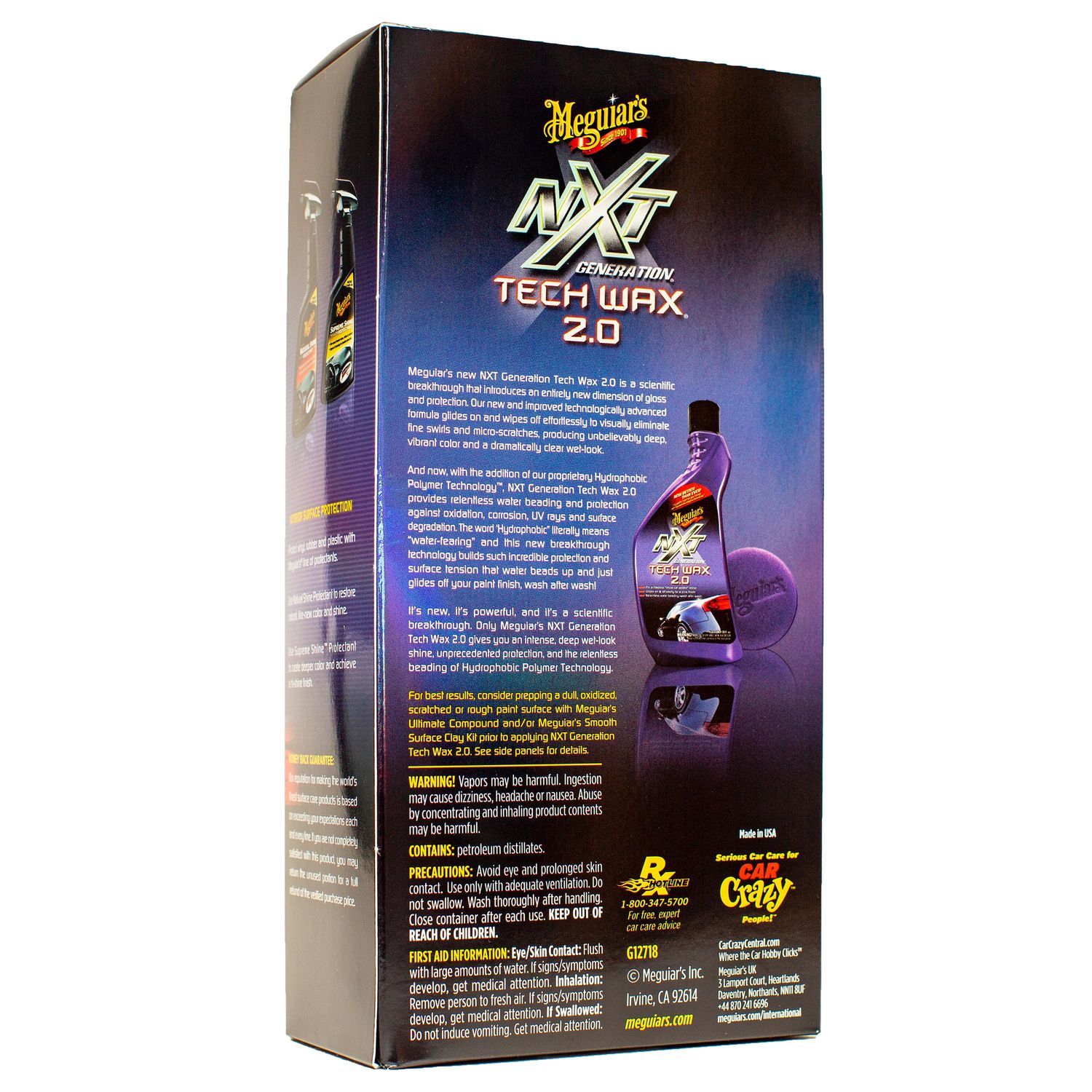 Meguiar's NXT Generation Tech Wax 2.0 Liquid 18oz