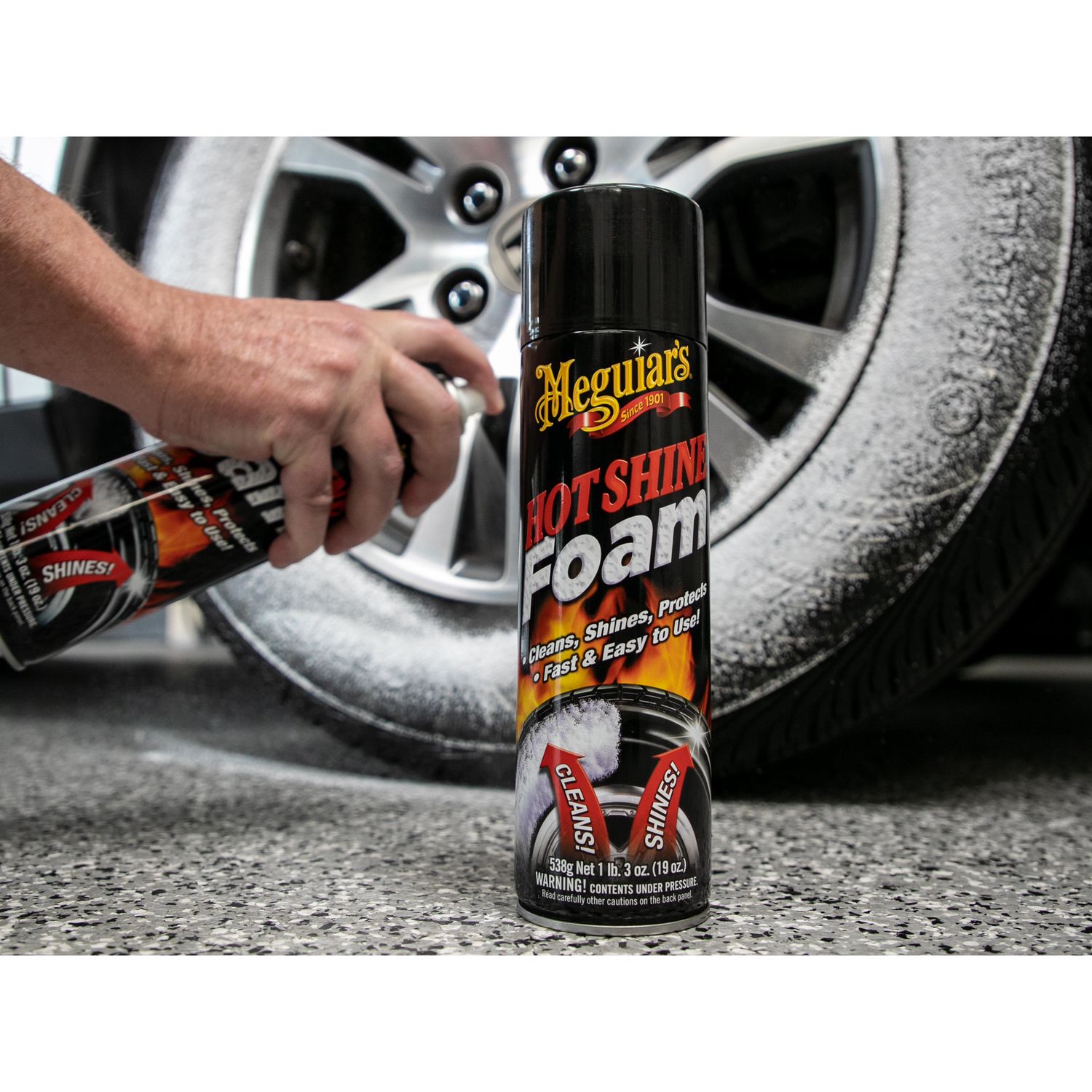 Meguiar's Hot Shine Tire Foam 19oz